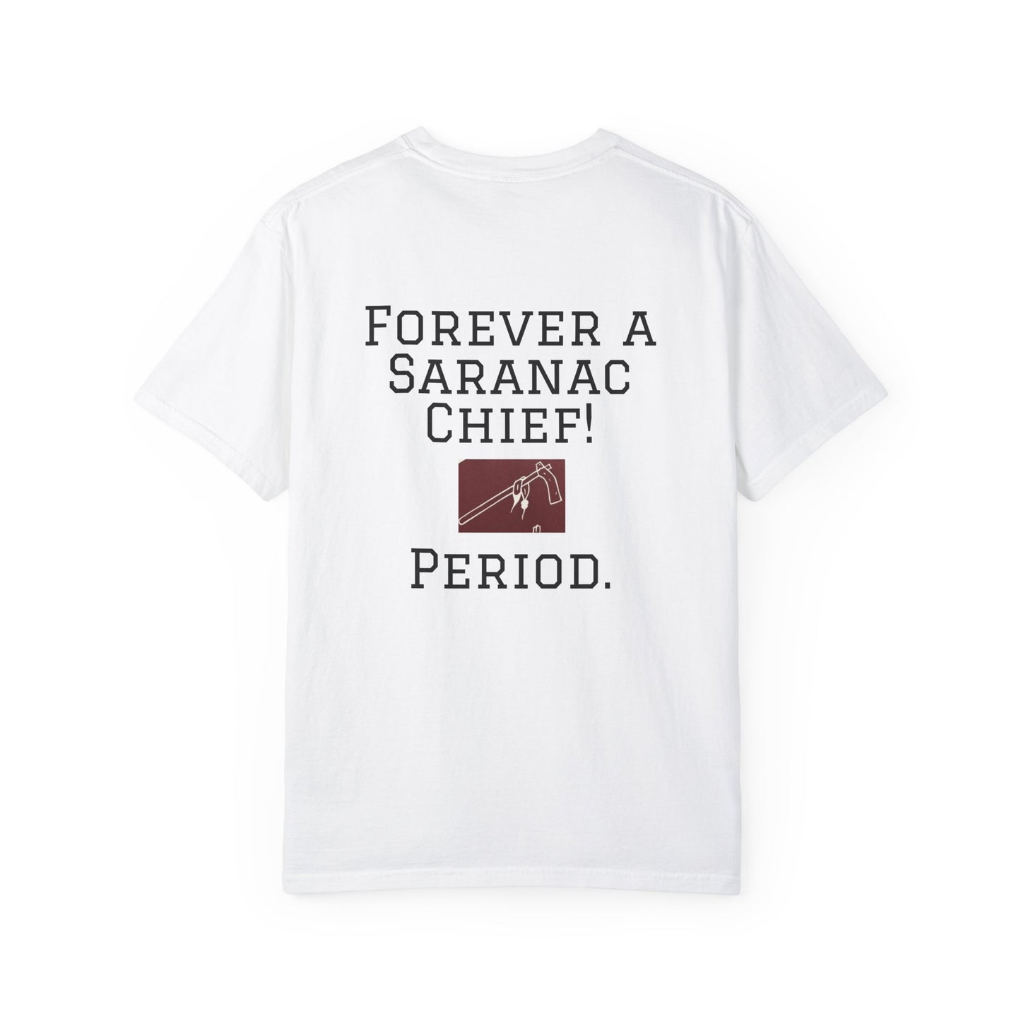 Vintage Garment-Dyed T-shirt "Forever a Saranac Chief"