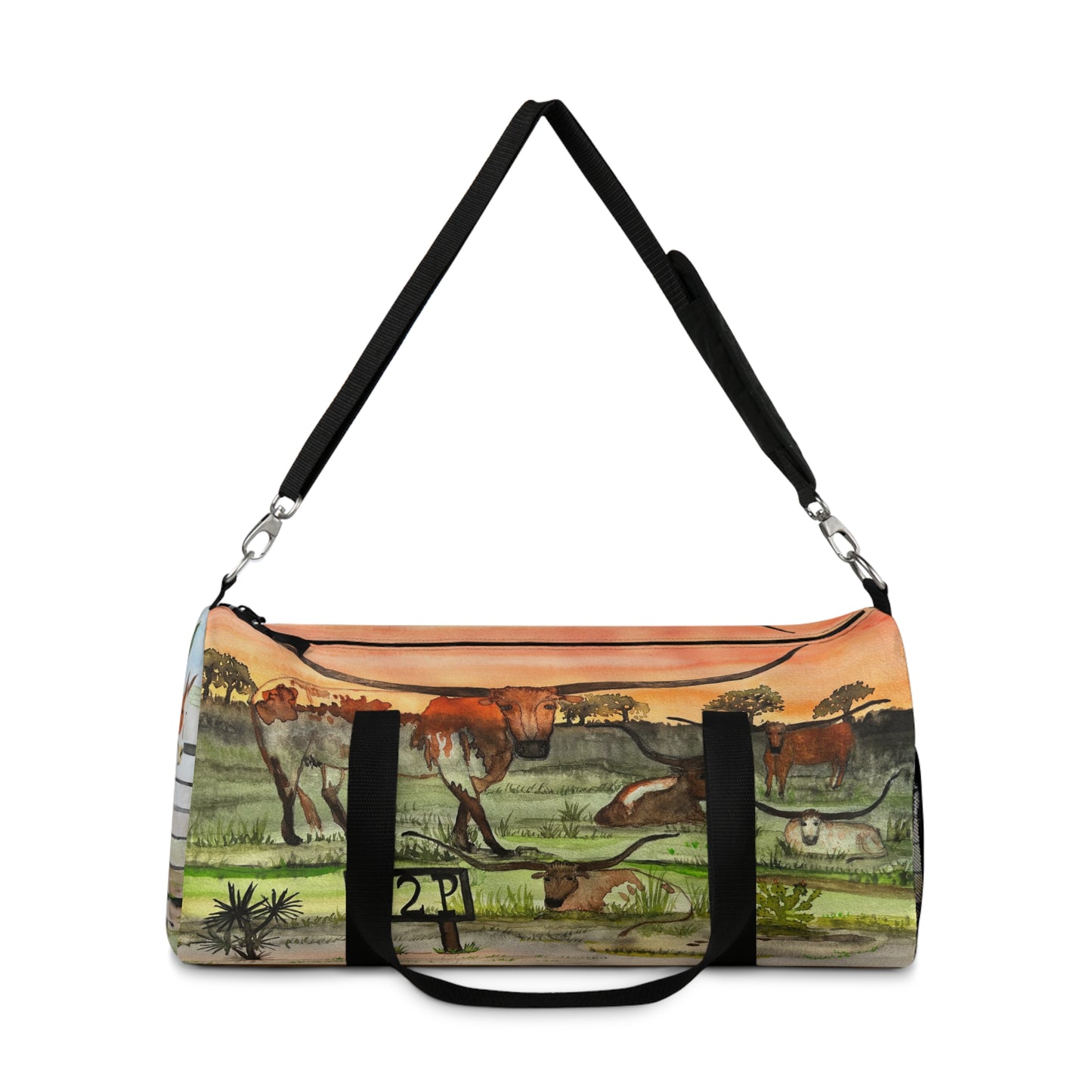 "Out 2 Pasture Ranch" Stylish Duffel Bag for Adventurers, Gym Bag, Travel Companion, Weekend Getaway Bag, Personalized Sports Bag