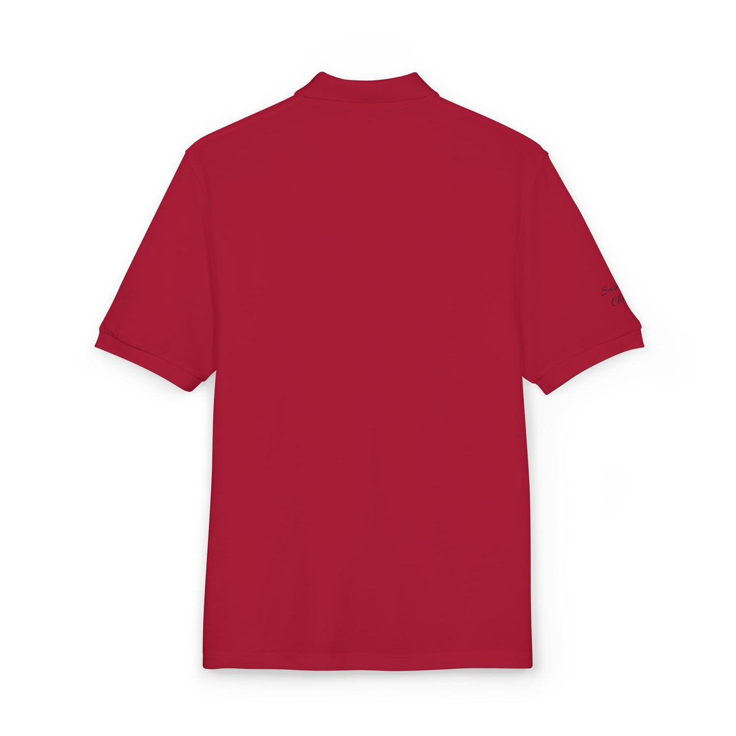 Forever a Saranac Chief - Stylish Unisex Embroidered Polo Shirt - Perfect for Casual Outings, Gift for Friends, Summer Events, Father's Day & Workwear