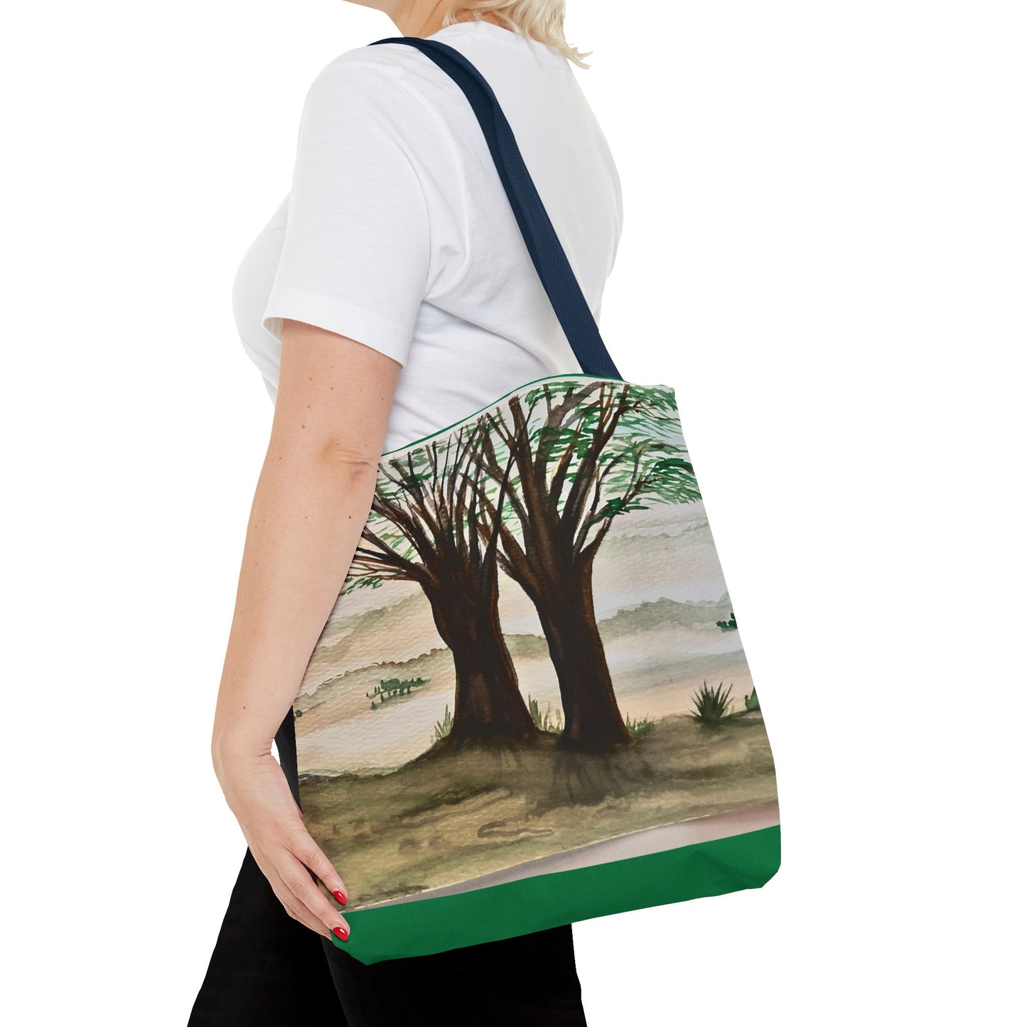 Tote Bag - Frio River Trees Nature Lover Canvas Tote