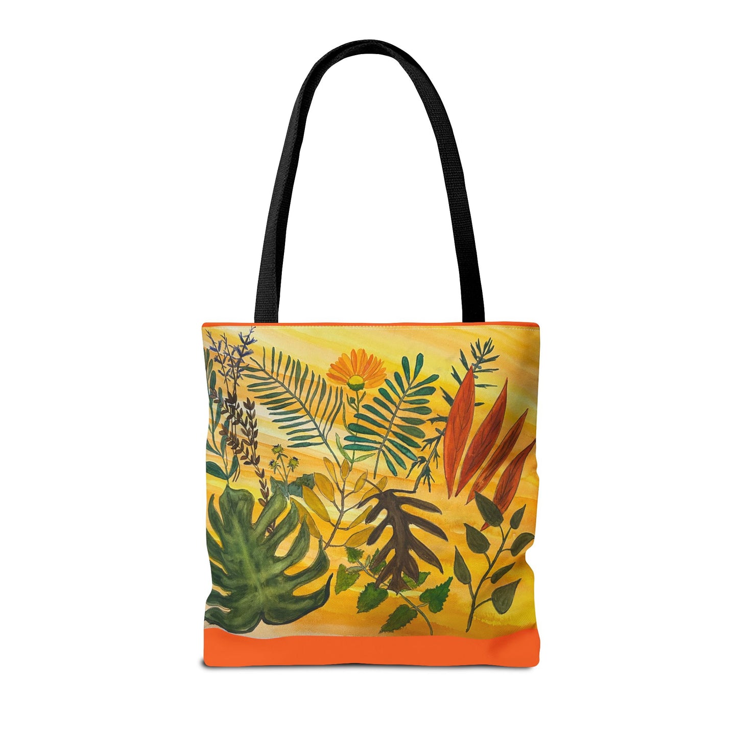 "Tropical Botanicals & Herbs" Tote Bag (AOP)