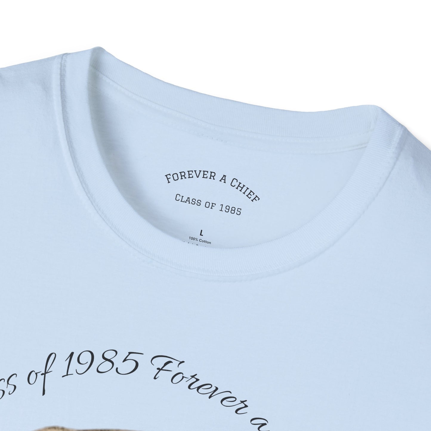 Saranac Chiefs Class of '85 Reunion Unisex T-Shirt - Nostalgic College Tee, Class of 1985 Spirit Wear, Forever a Chief Apparel, Vintage Fan Top