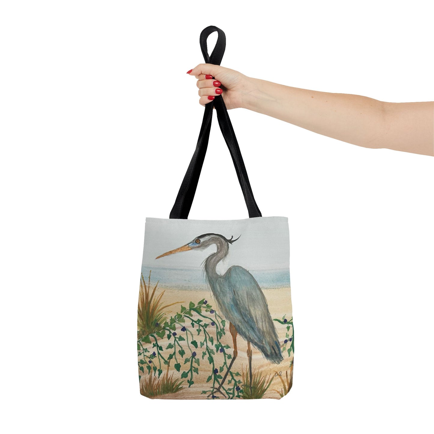 Blue Heron Juvenile Tote Bag (AOP)