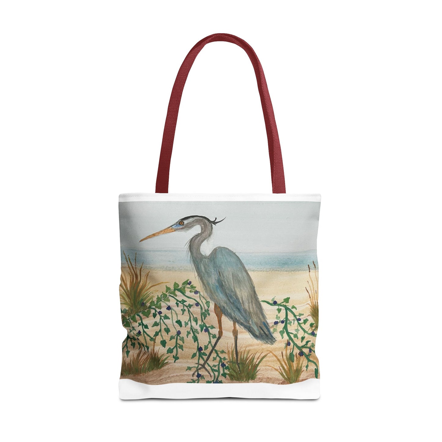 Blue Heron Juvenile Tote Bag (AOP)