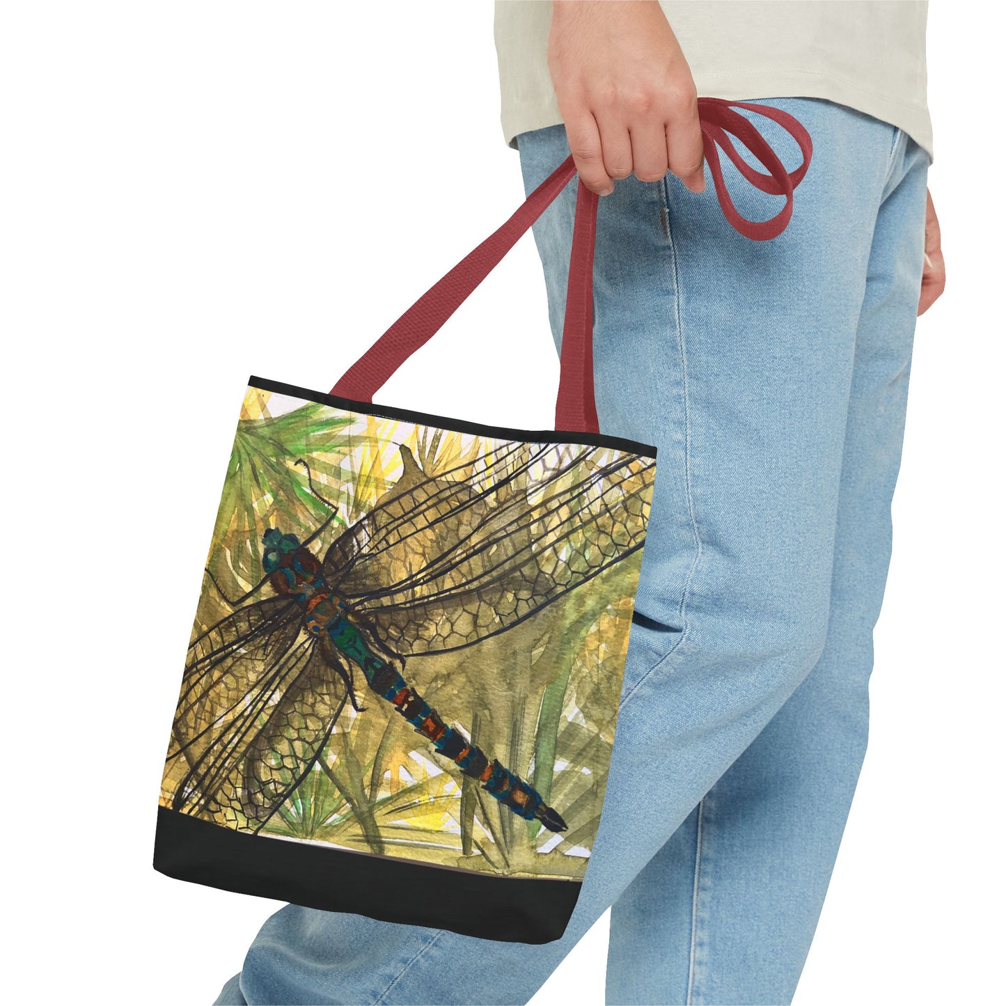 "Male Blue-Eyed Darner" of West & North Texas Tote Bag