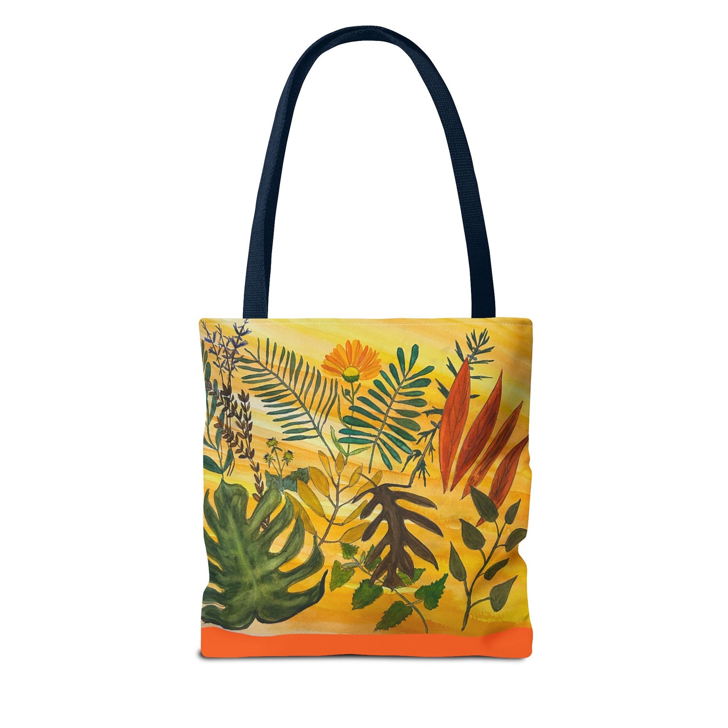 "Tropical Botanicals & Herbs" Tote Bag (AOP)