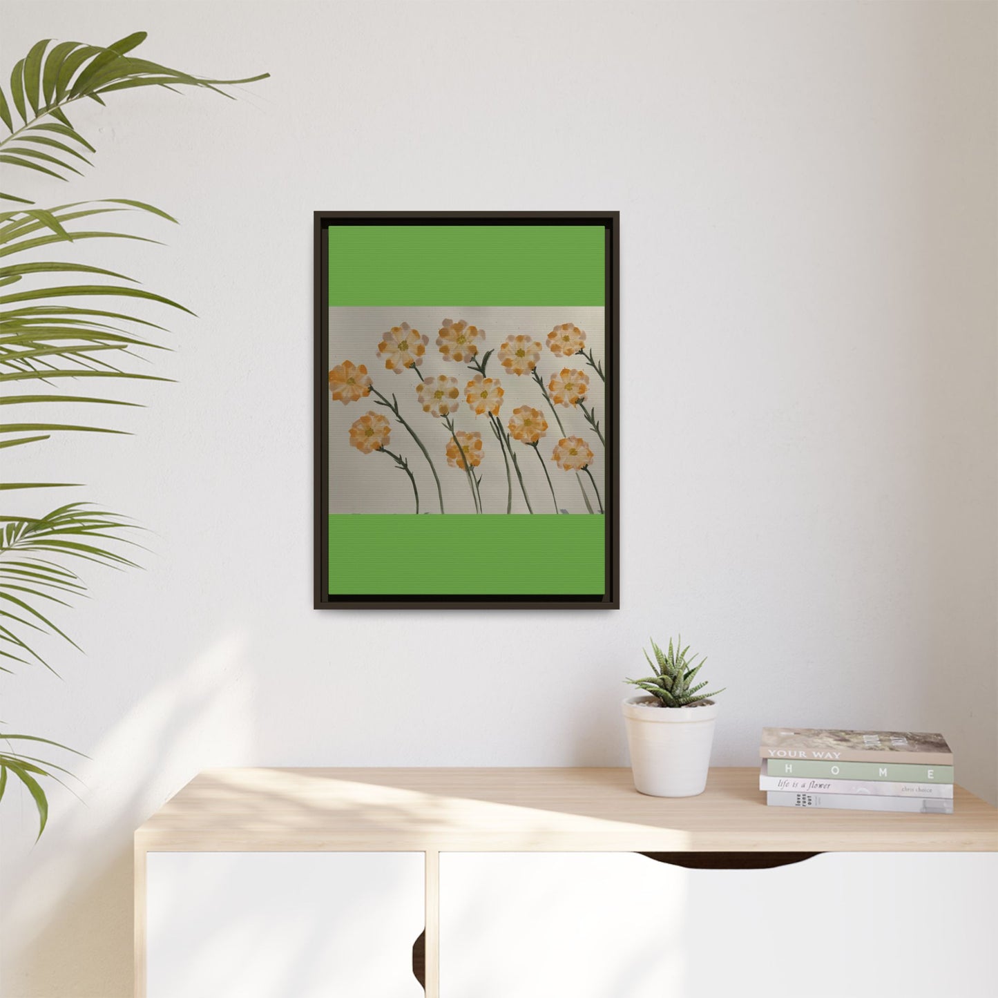 Matte Canvas, Framed (Multi-color)