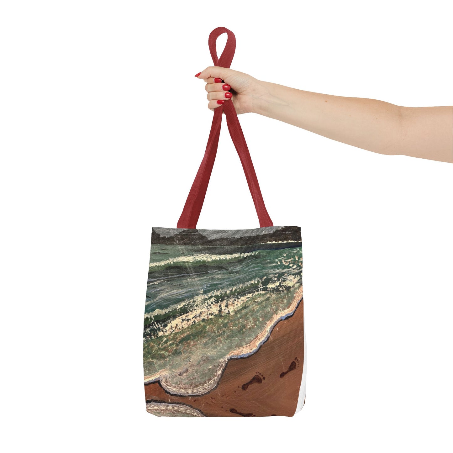 Walk on the Beach Tote Bag (AOP)