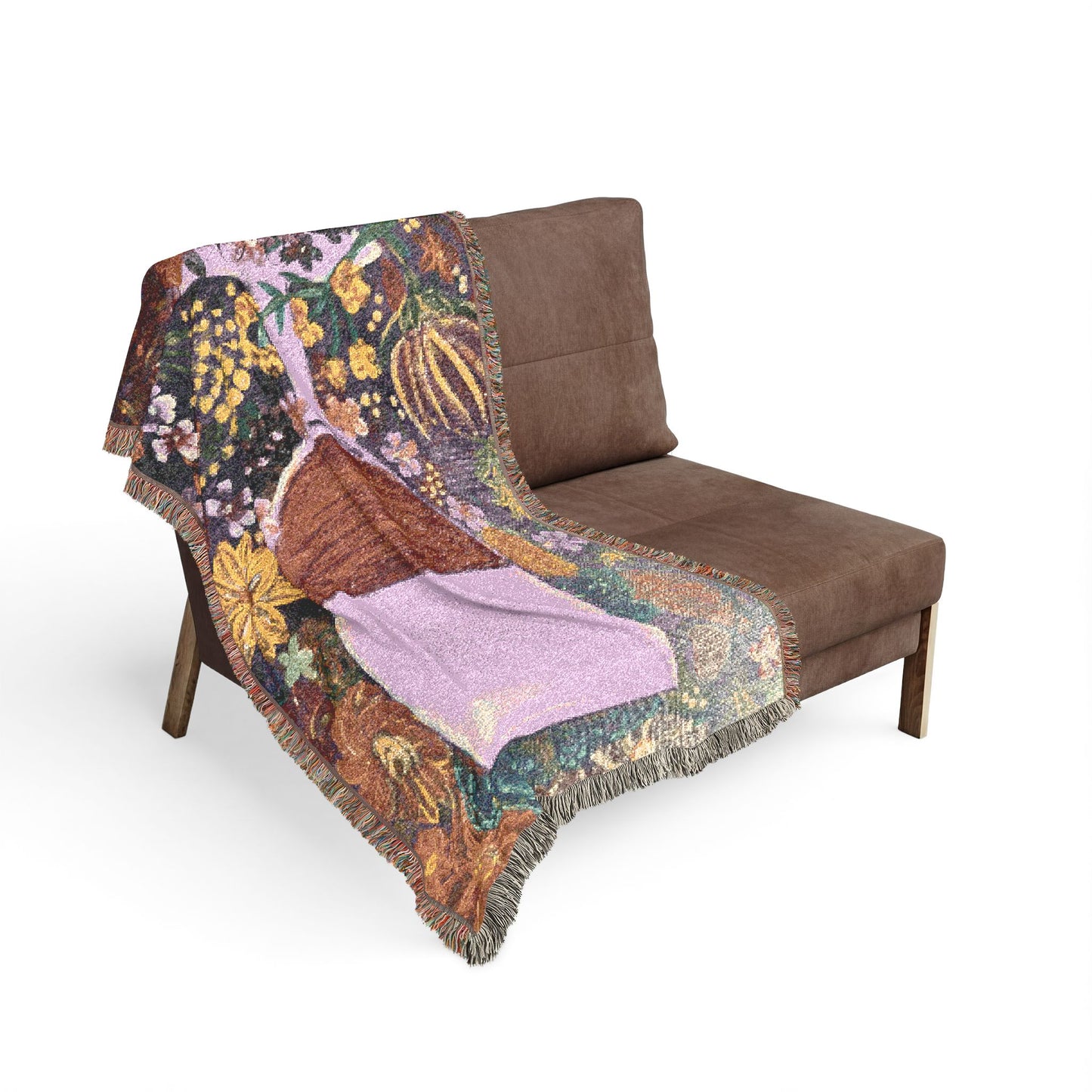 Glass of Red by Dr. Q - Woven Blanket