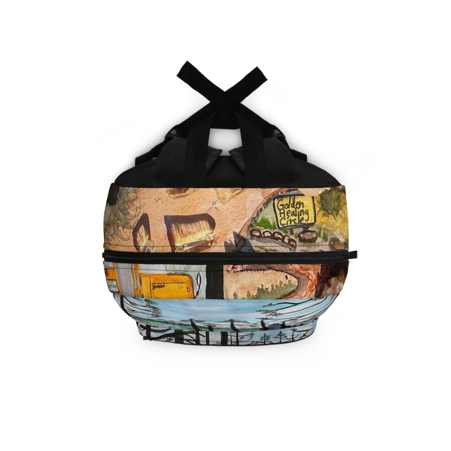 "Avatar Crystal Mine" Outdoor Adventure Backpack, Camping Gear, Hiking Bag, Nature Lover's Pack, Travel Accessory, Kids and Adults