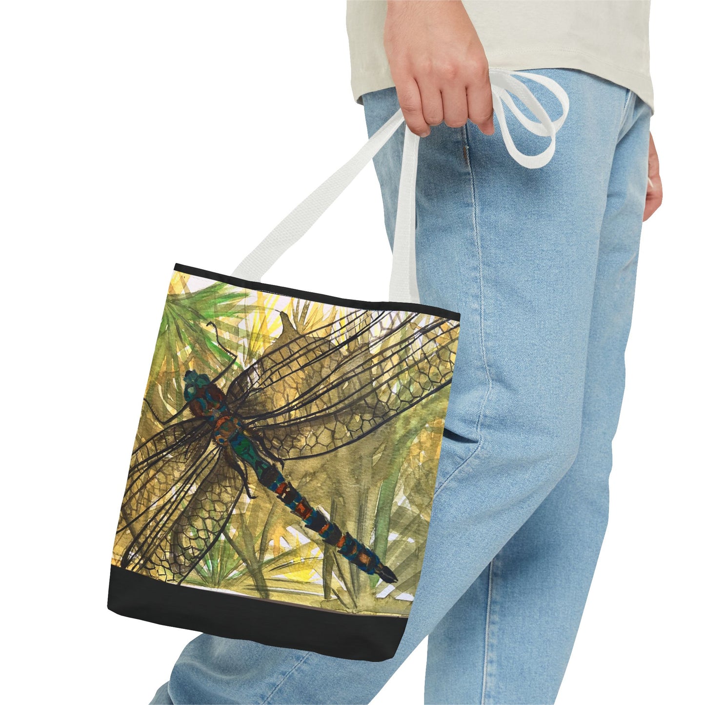 "Male Blue-Eyed Darner" of West & North Texas Tote Bag