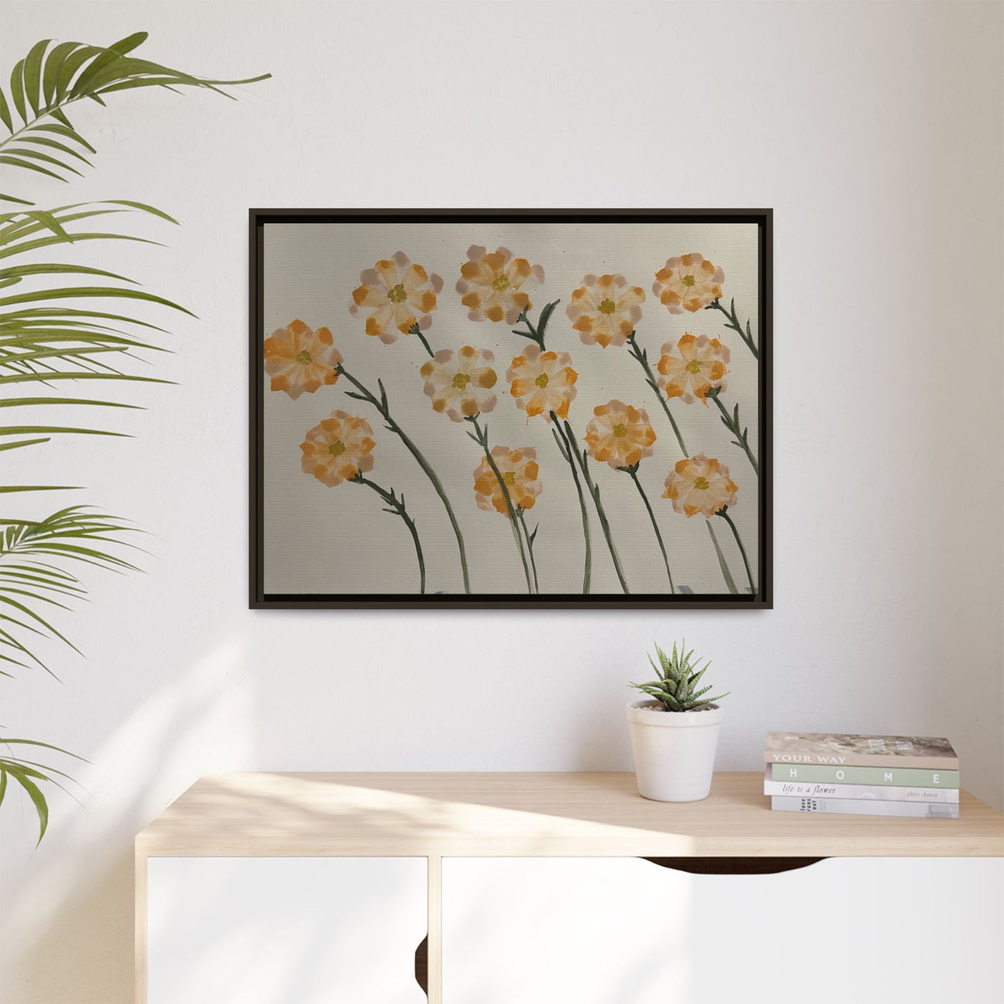 Matte Canvas, Framed (Multi-color)