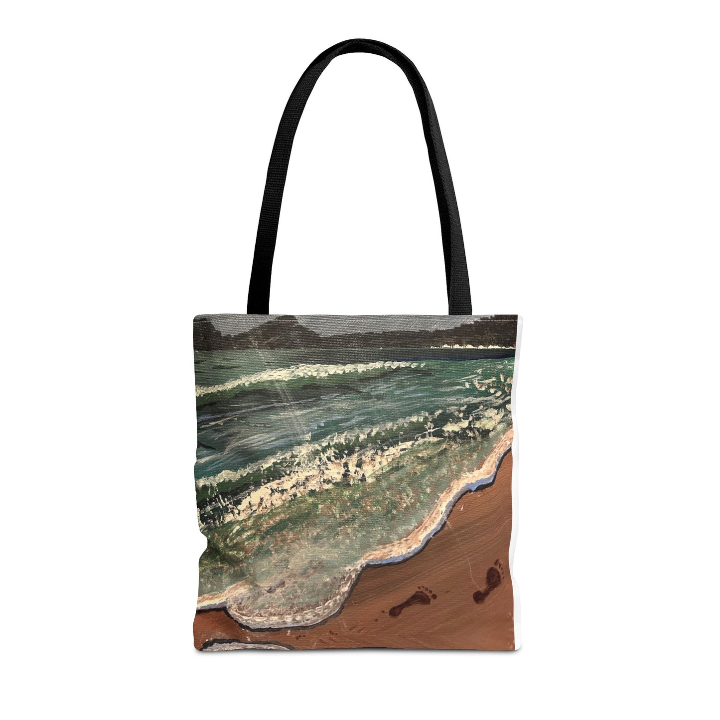 Walk on the Beach Tote Bag (AOP)