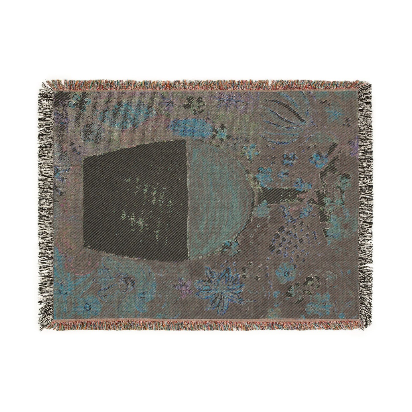 Glass of Red by Dr. Q - Woven Blanket