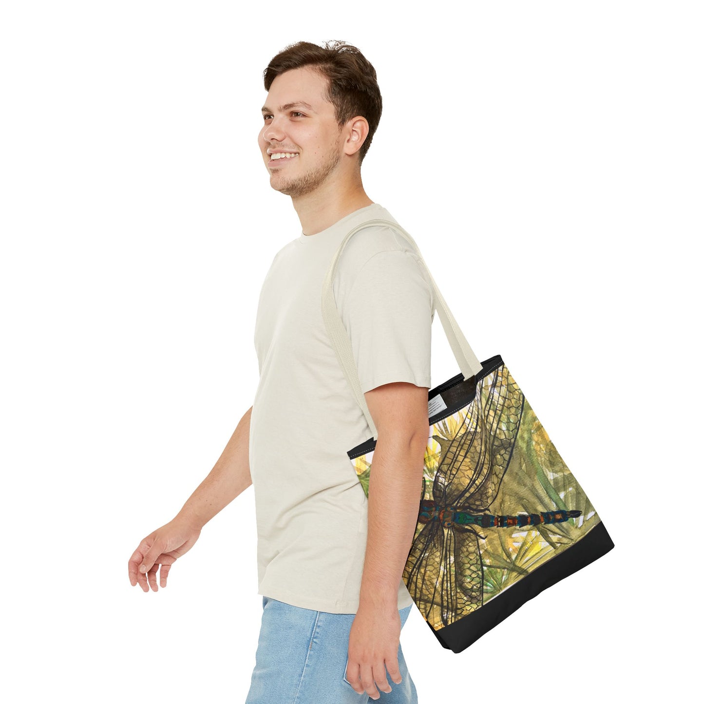 "Male Blue-Eyed Darner" of West & North Texas Tote Bag