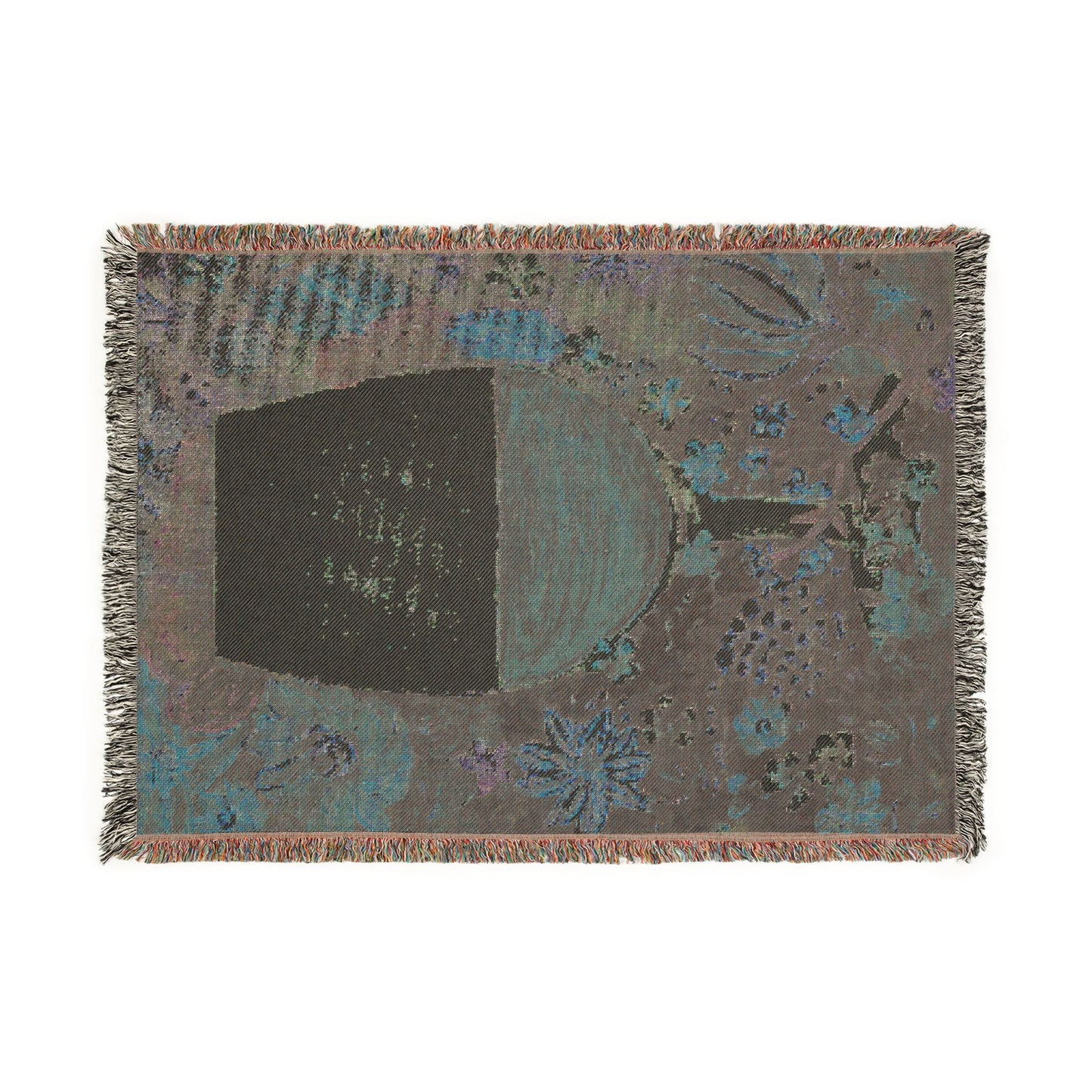 Glass of Red by Dr. Q - Woven Blanket