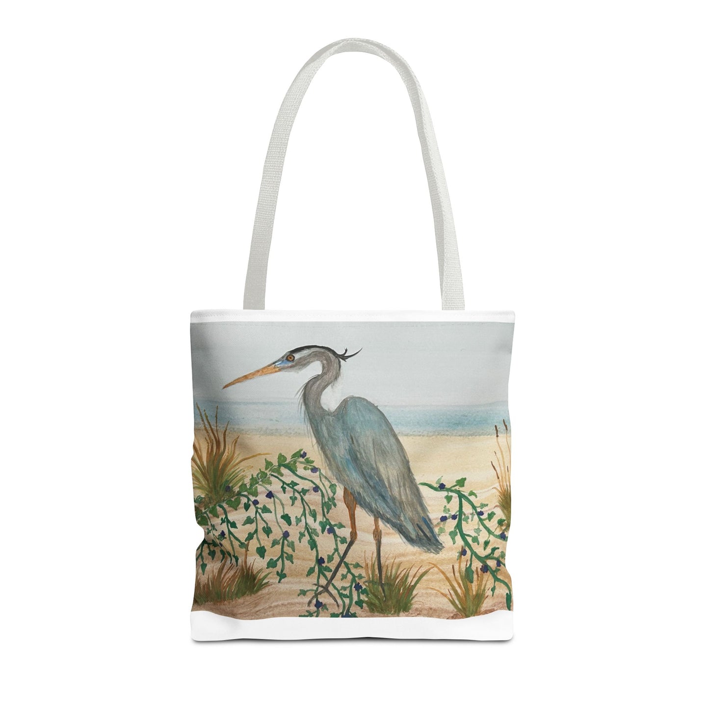 Blue Heron Juvenile Tote Bag (AOP)