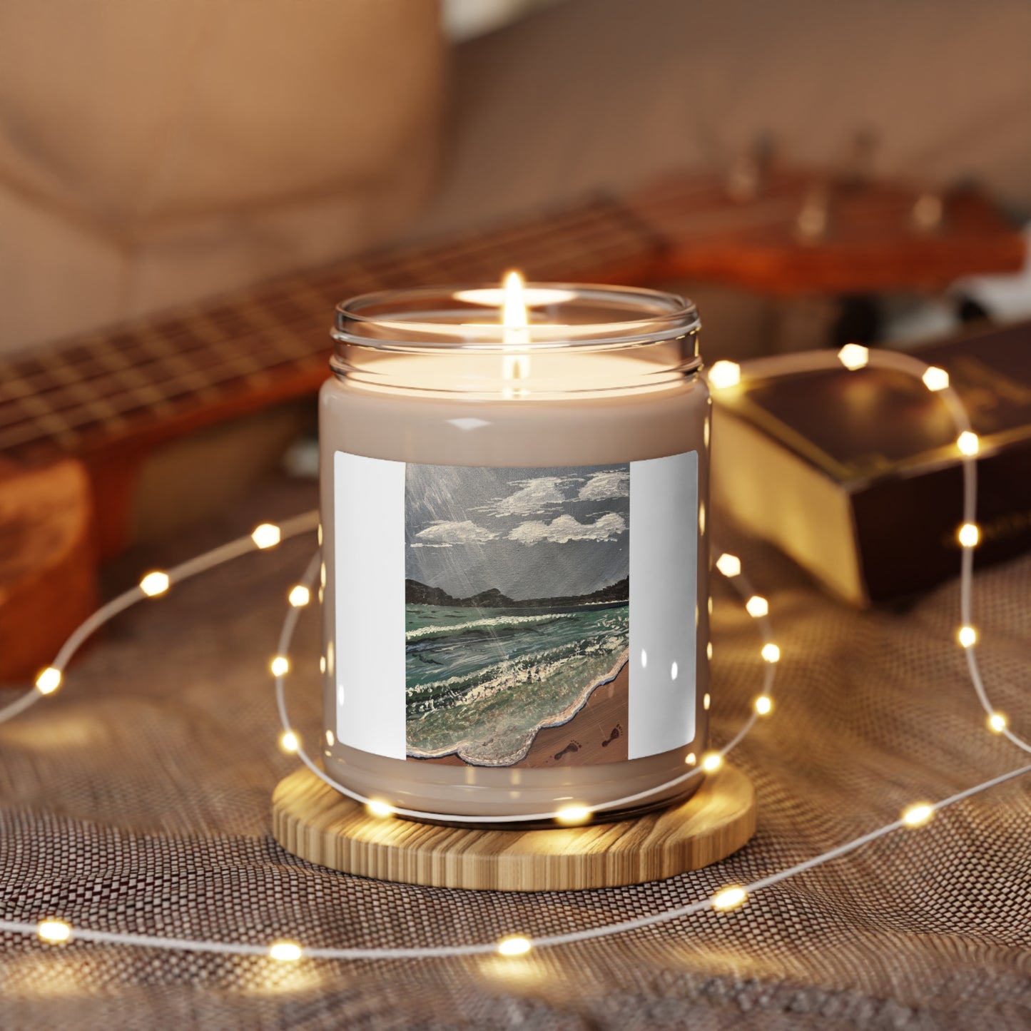 Walk on the Beach Scented Soy Candle, 9oz