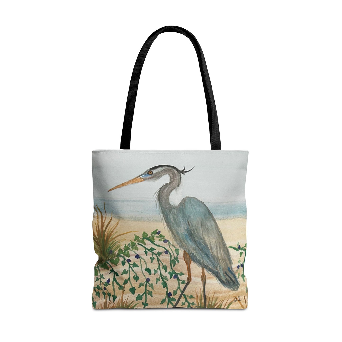 Blue Heron Juvenile Tote Bag (AOP)