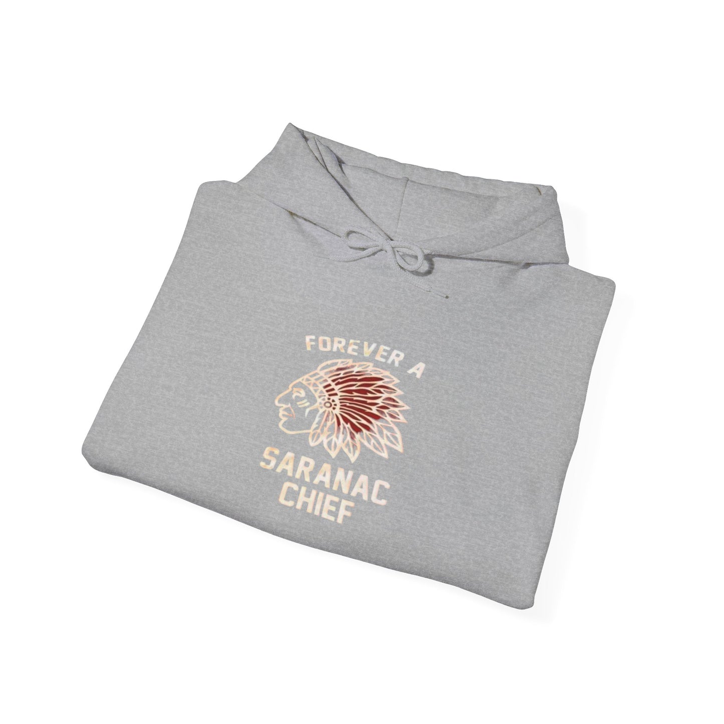 Forever a Saranac Chief Unisex Heavy Blend™ Hooded Sweatshirt