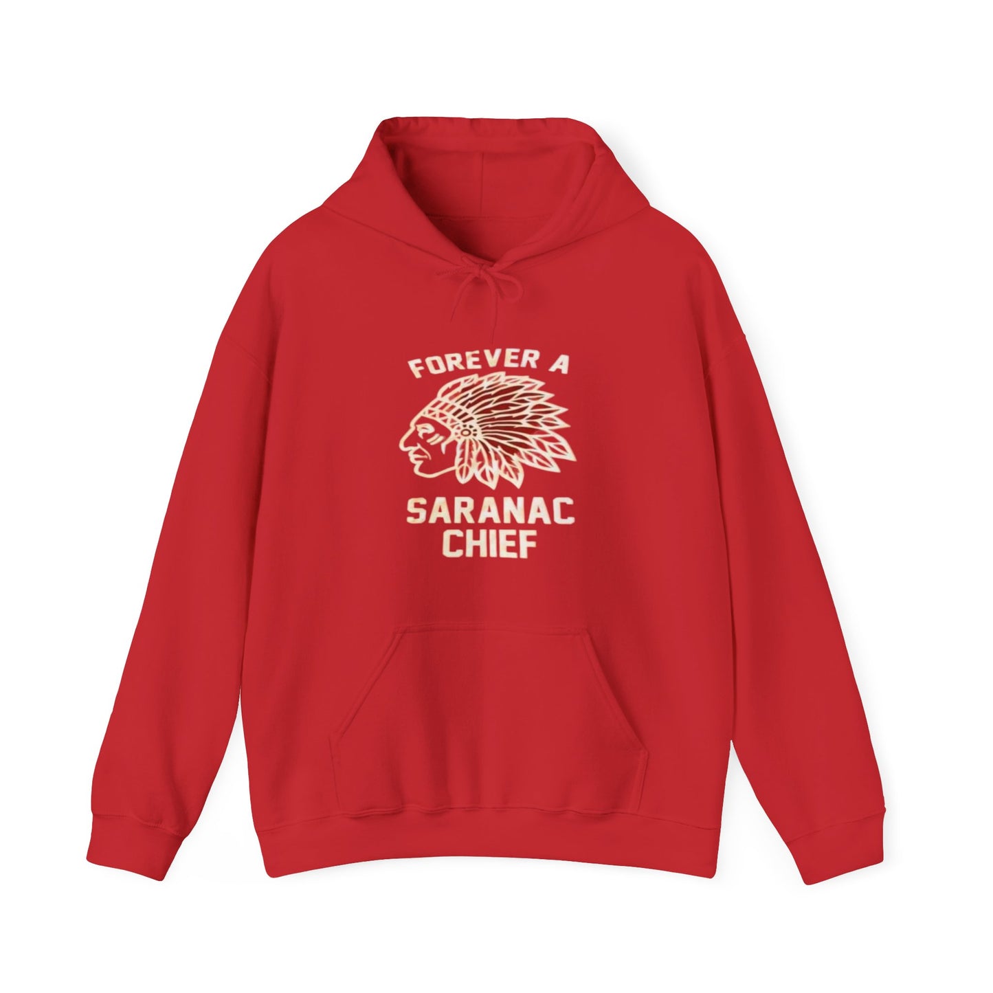 Forever a Saranac Chief Unisex Heavy Blend™ Hooded Sweatshirt