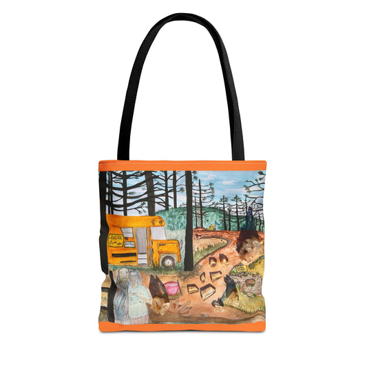 "Avatar Crystal Mine" Scenic Nature Tote Bag, Eco-Friendly Canvas Bag, Artsy Shopper’s Companion, Perfect Gift for Nature Lovers, Boho Style