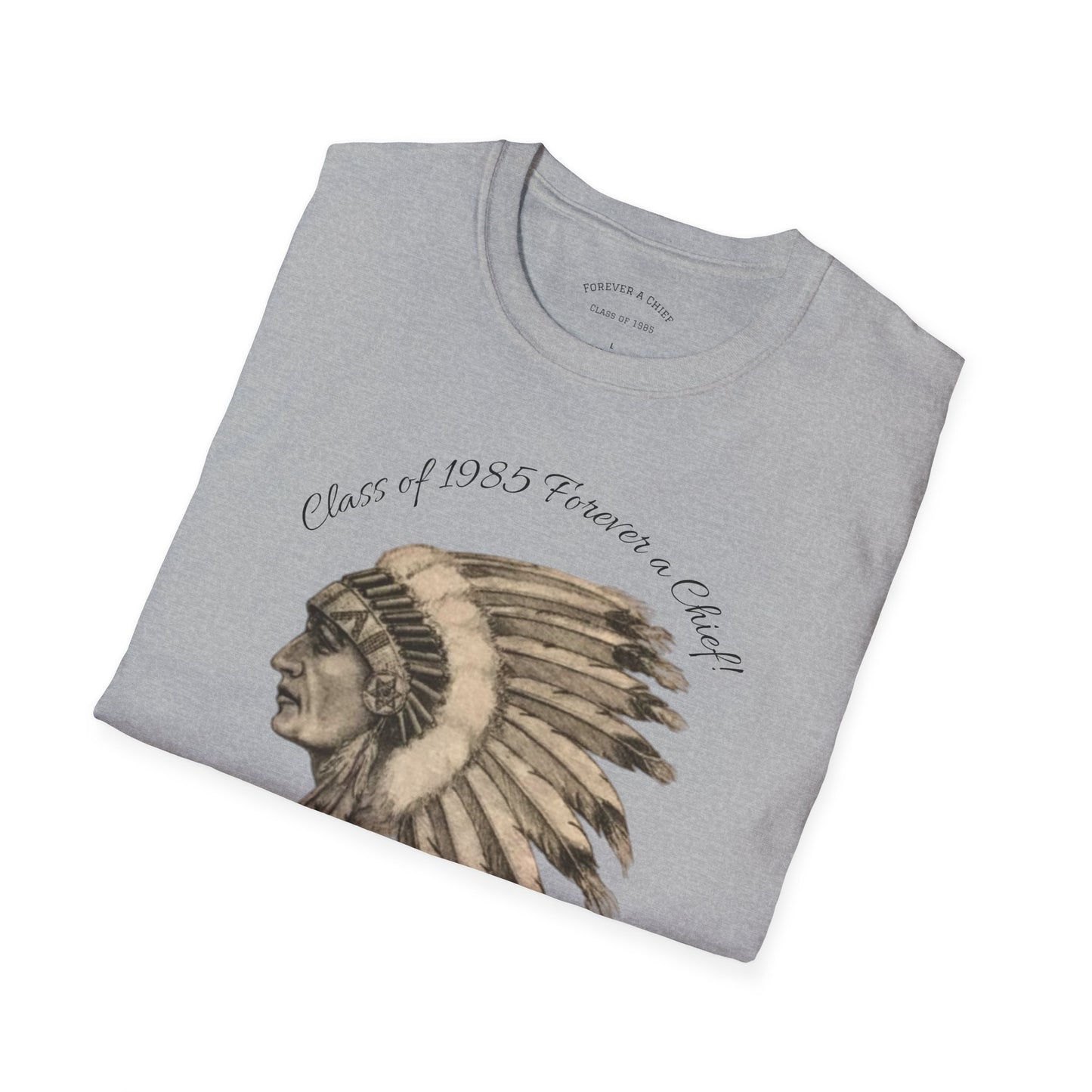 Saranac Chiefs Class of '85 Reunion Unisex T-Shirt - Nostalgic College Tee, Class of 1985 Spirit Wear, Forever a Chief Apparel, Vintage Fan Top