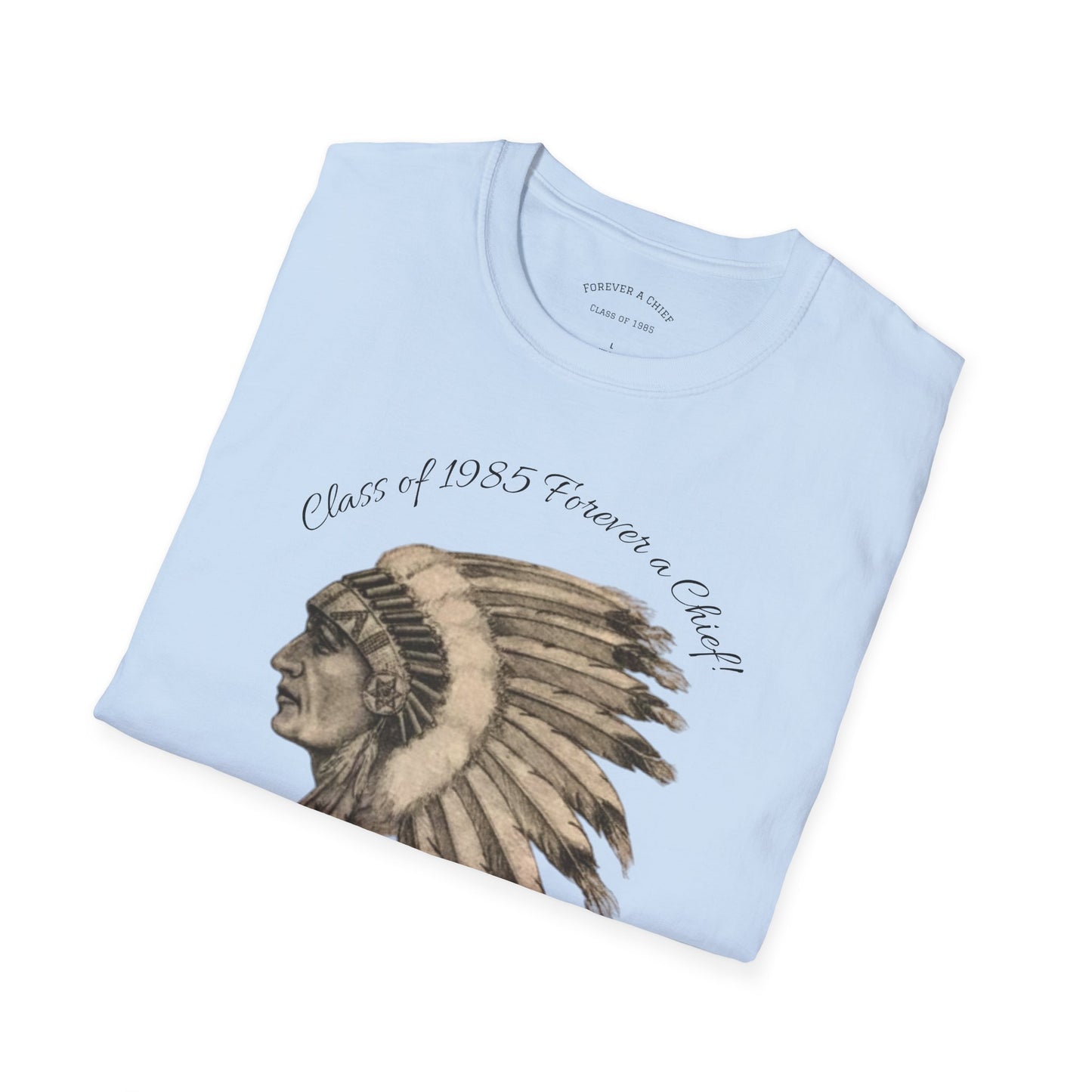 Saranac Chiefs Class of '85 Reunion Unisex T-Shirt - Nostalgic College Tee, Class of 1985 Spirit Wear, Forever a Chief Apparel, Vintage Fan Top