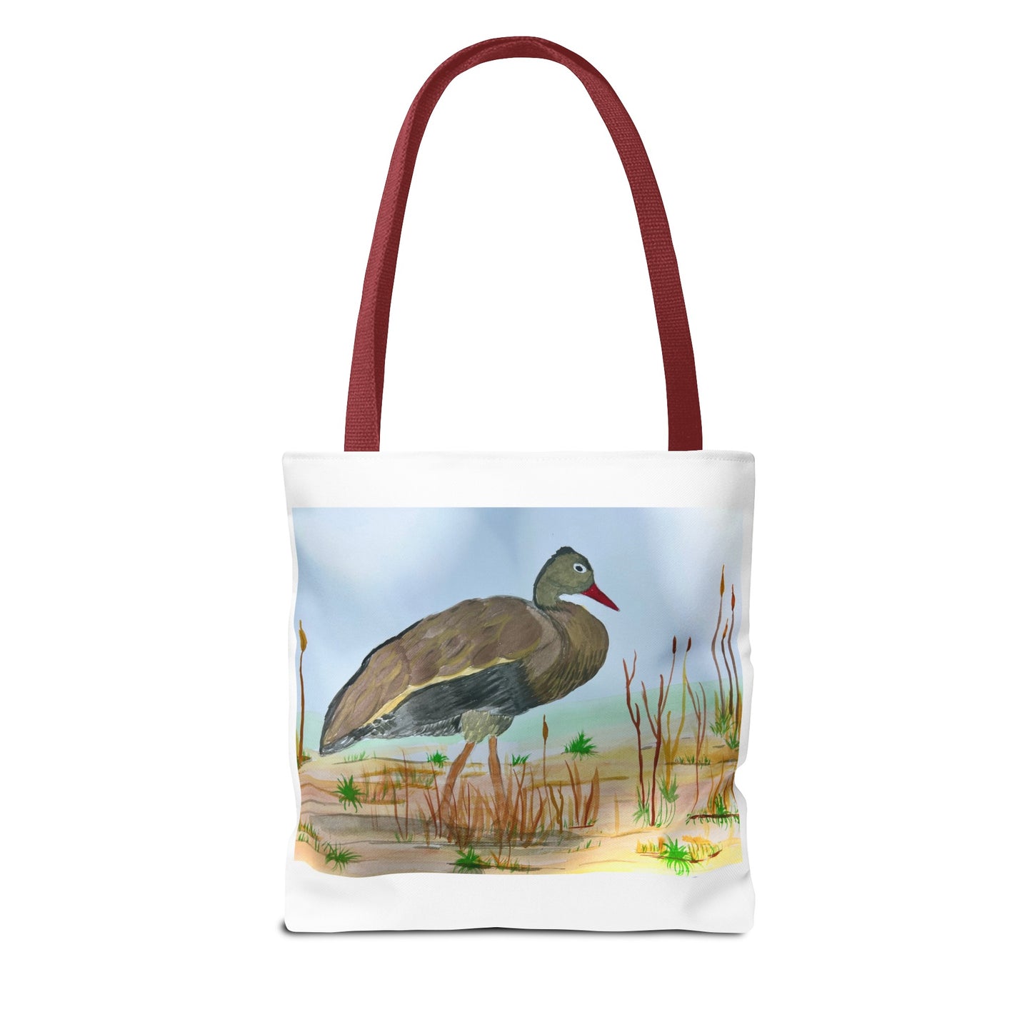 Black Bellied Whistling Duck Tote Bag (AOP)