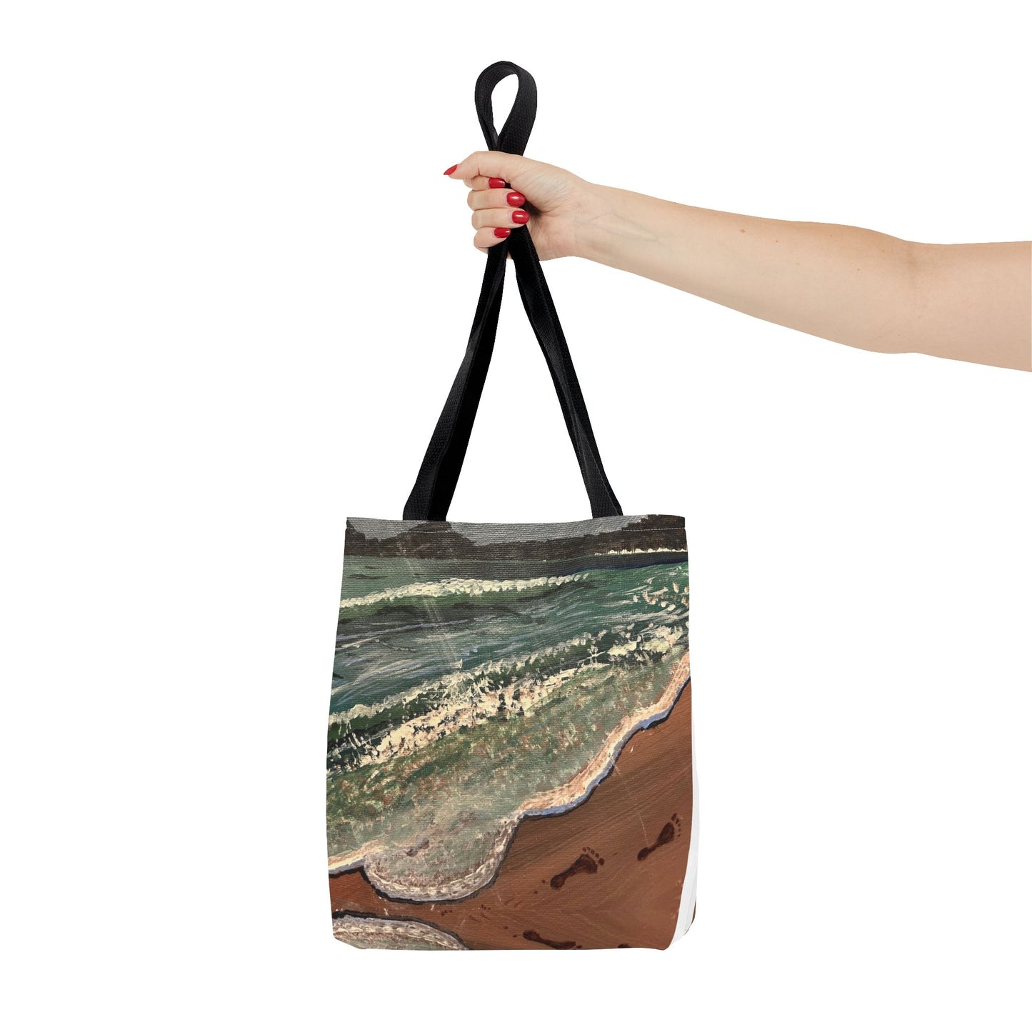 Walk on the Beach Tote Bag (AOP)