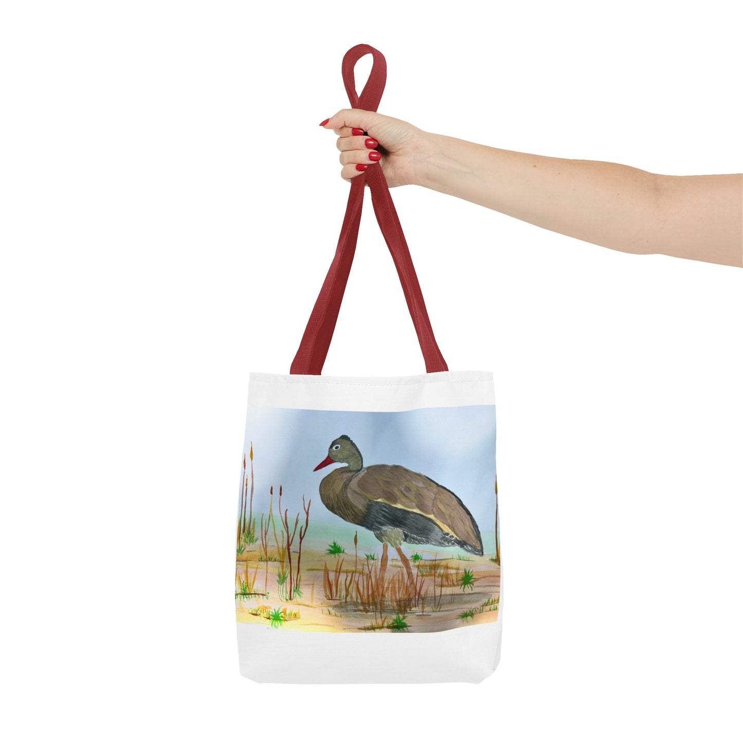 Black Bellied Whistling Duck Tote Bag (AOP)