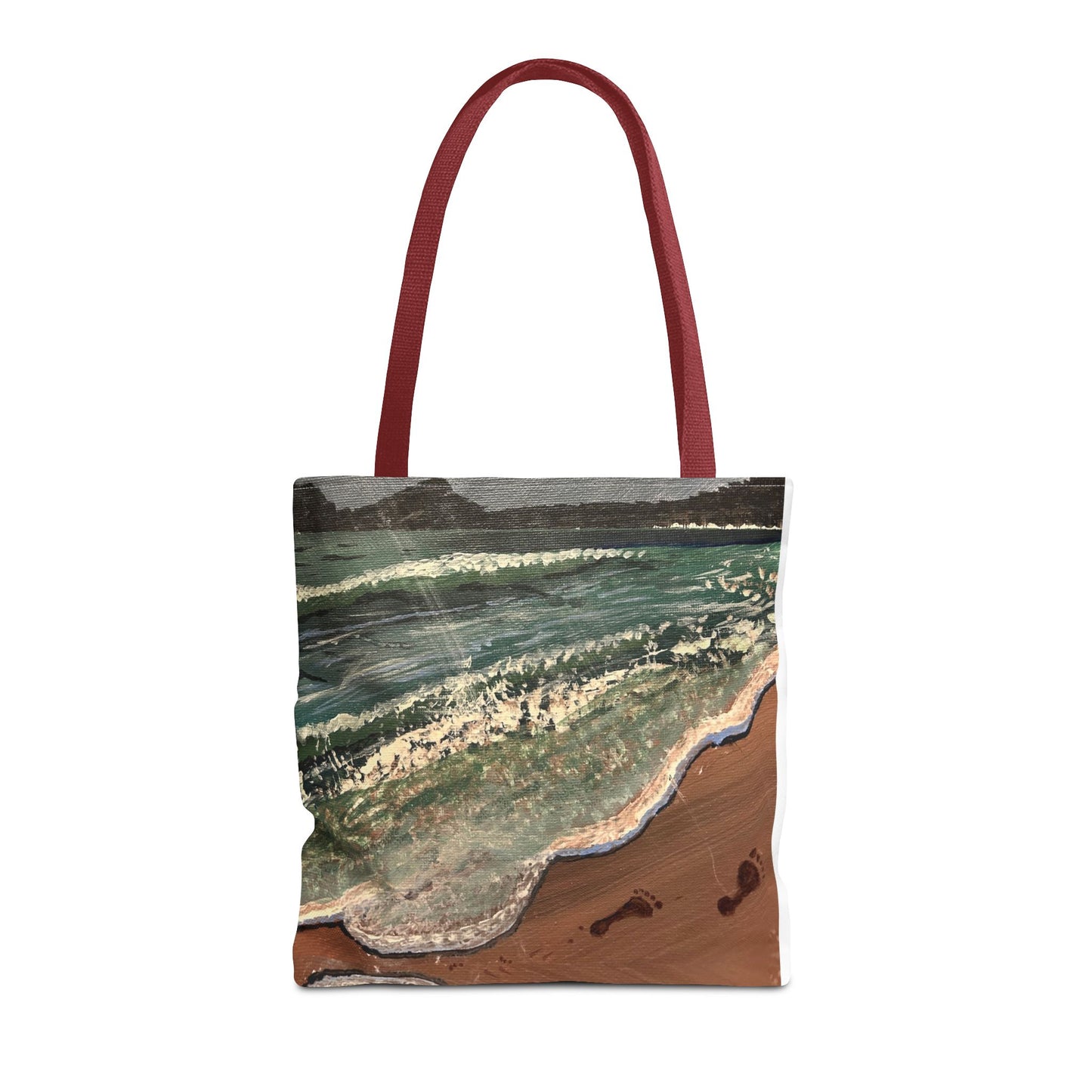 Walk on the Beach Tote Bag (AOP)
