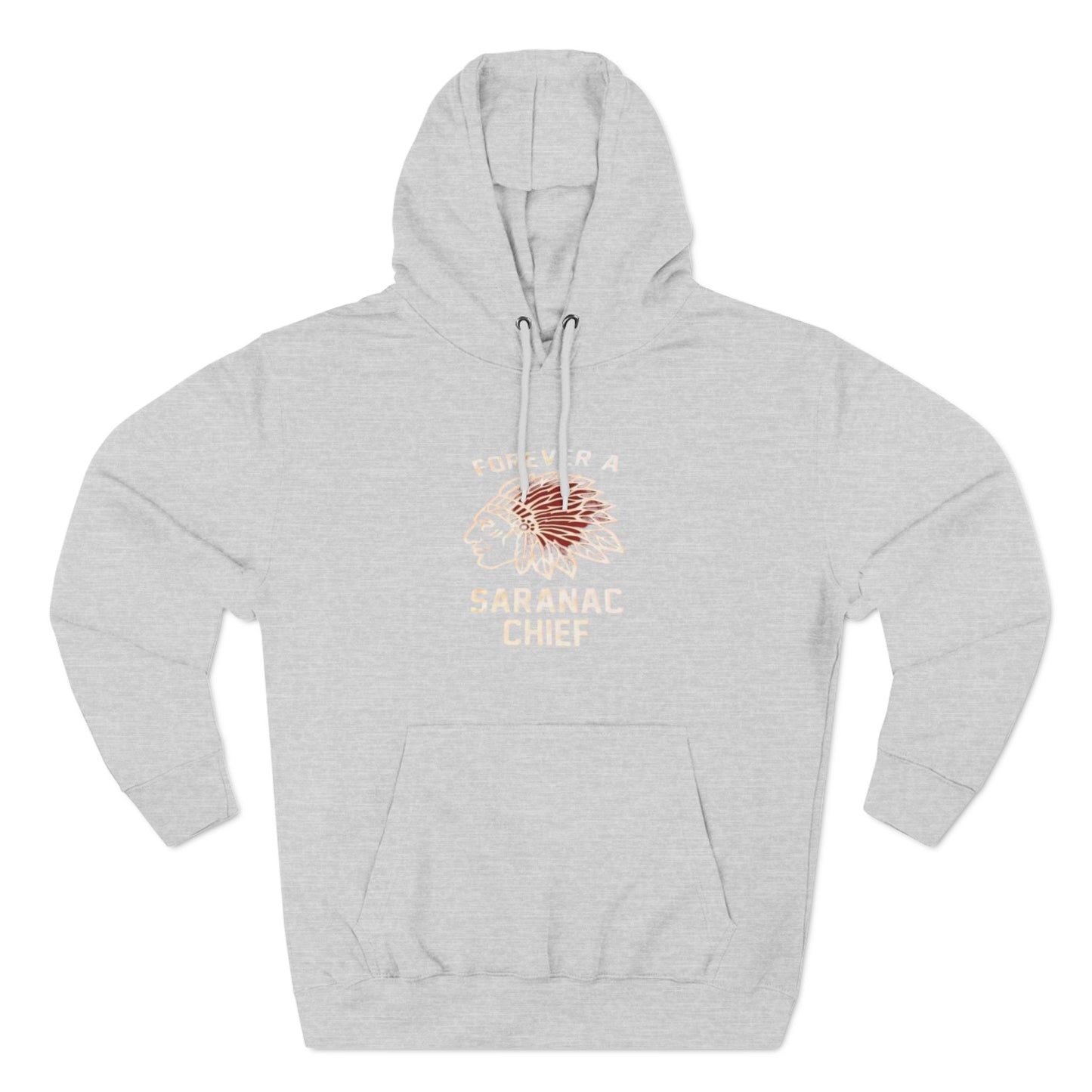 Forever a Saranac Chief Three-Panel Fleece Hoodie