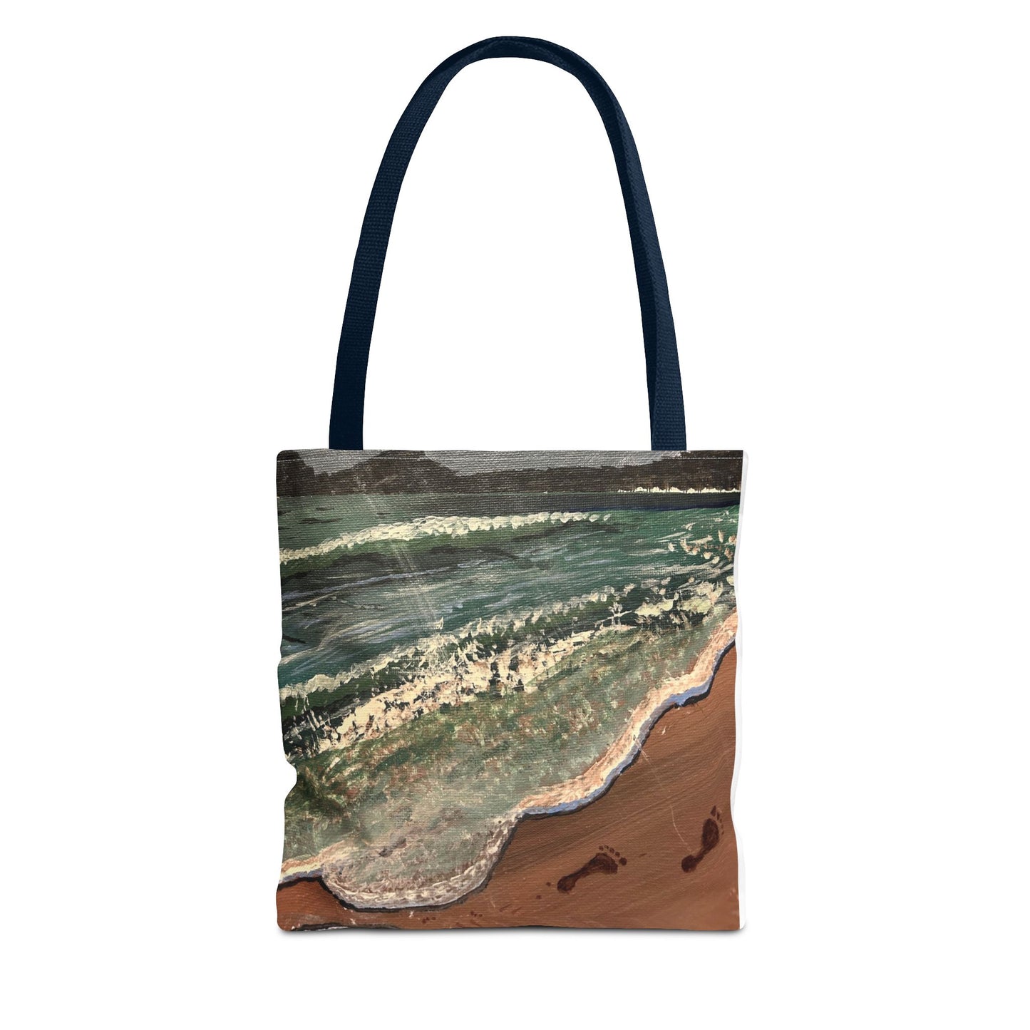 Walk on the Beach Tote Bag (AOP)