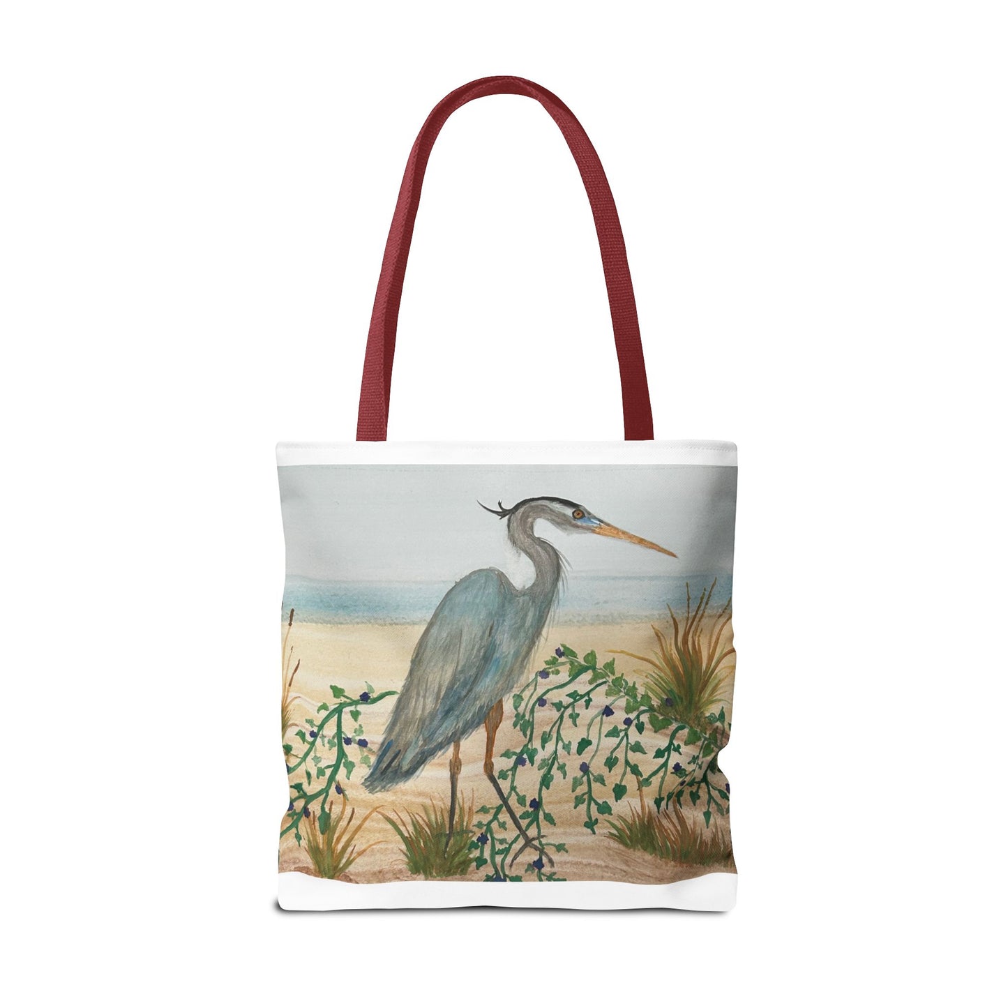 Blue Heron Juvenile Tote Bag (AOP)