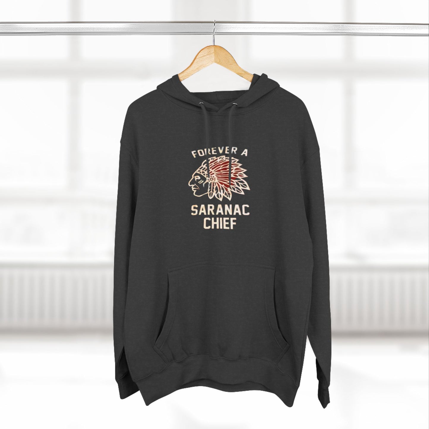 Forever a Saranac Chief Three-Panel Fleece Hoodie