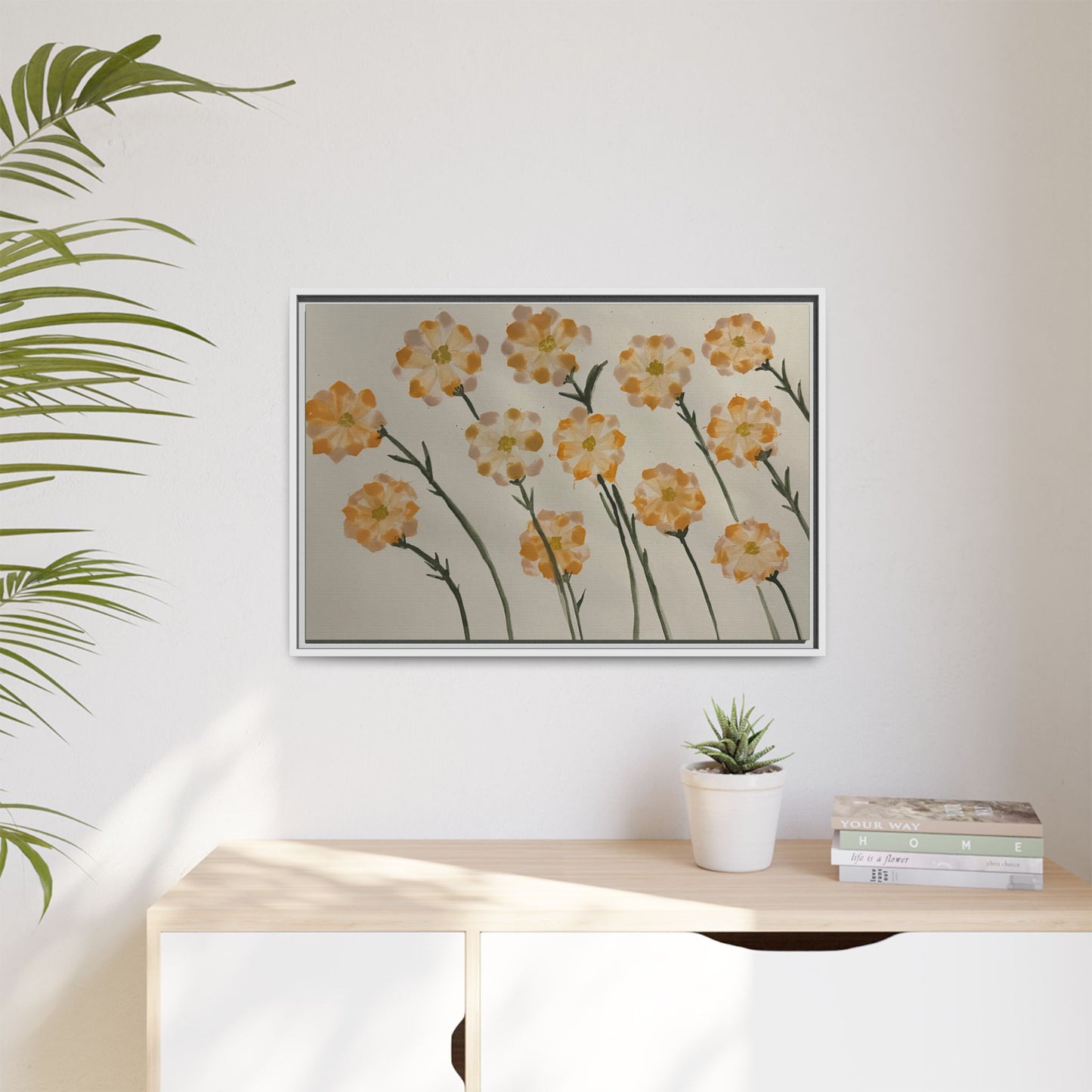 Matte Canvas, Framed (Multi-color)