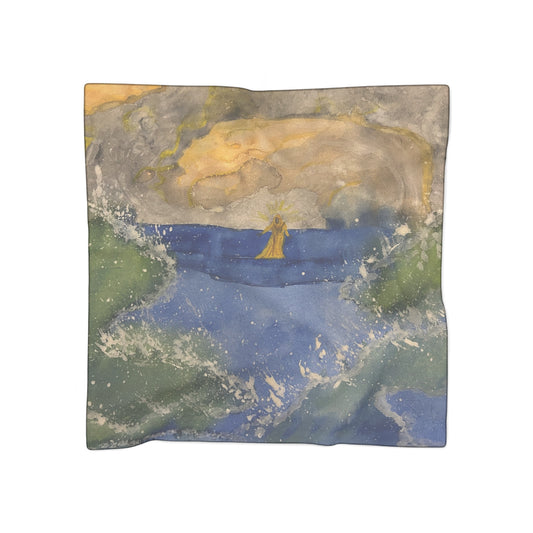 Poly Scarf - Focus on Jesus, Not the Storm