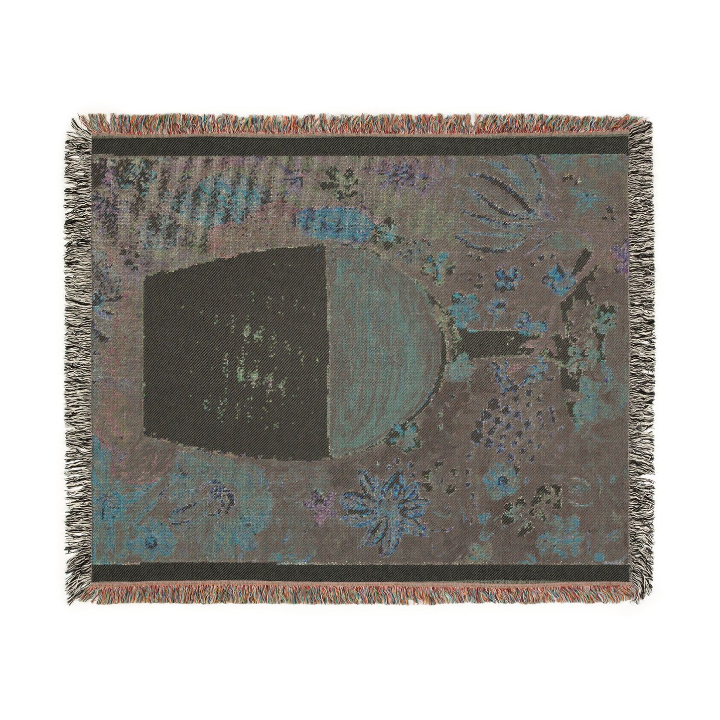 Glass of Red by Dr. Q - Woven Blanket