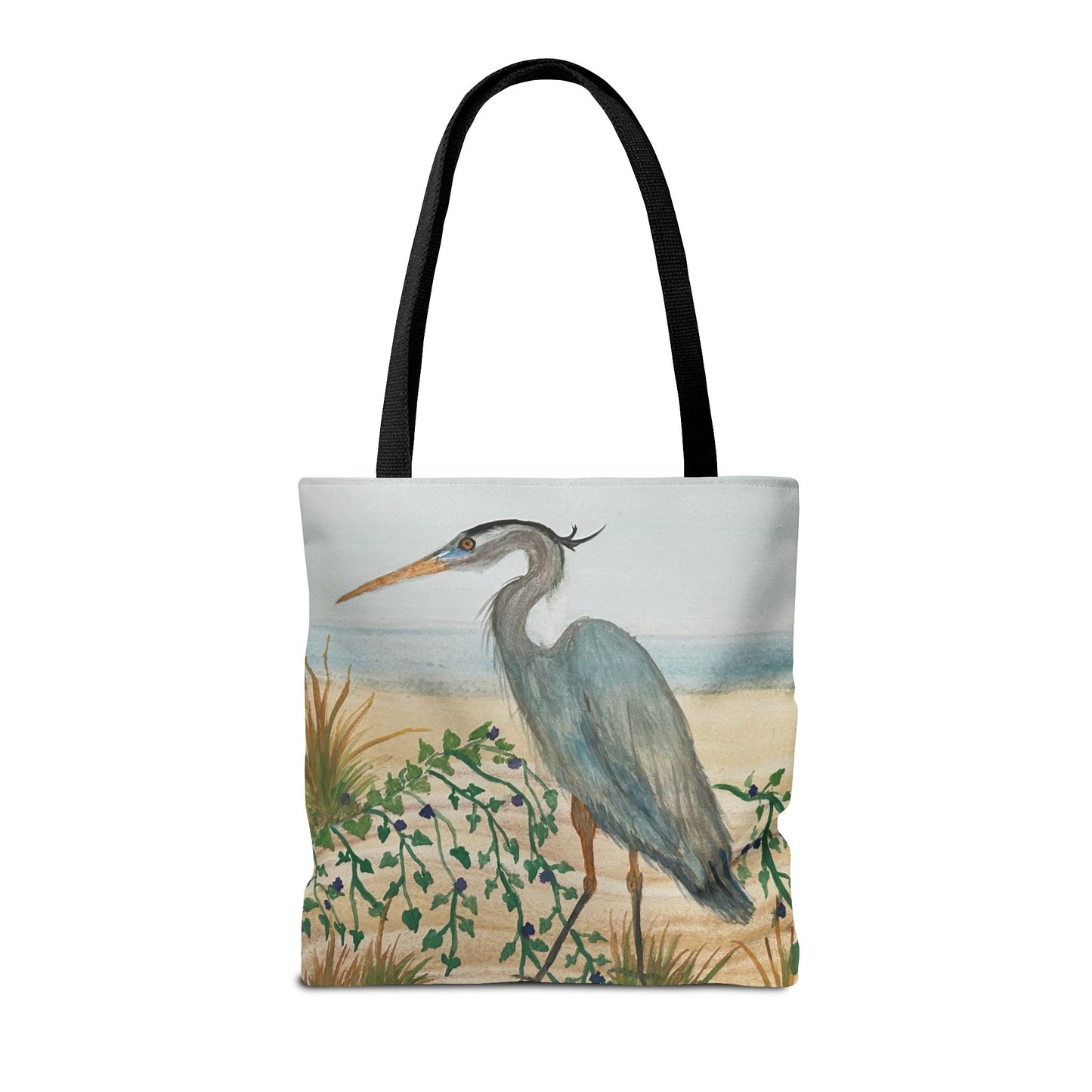 Blue Heron Juvenile Tote Bag (AOP)