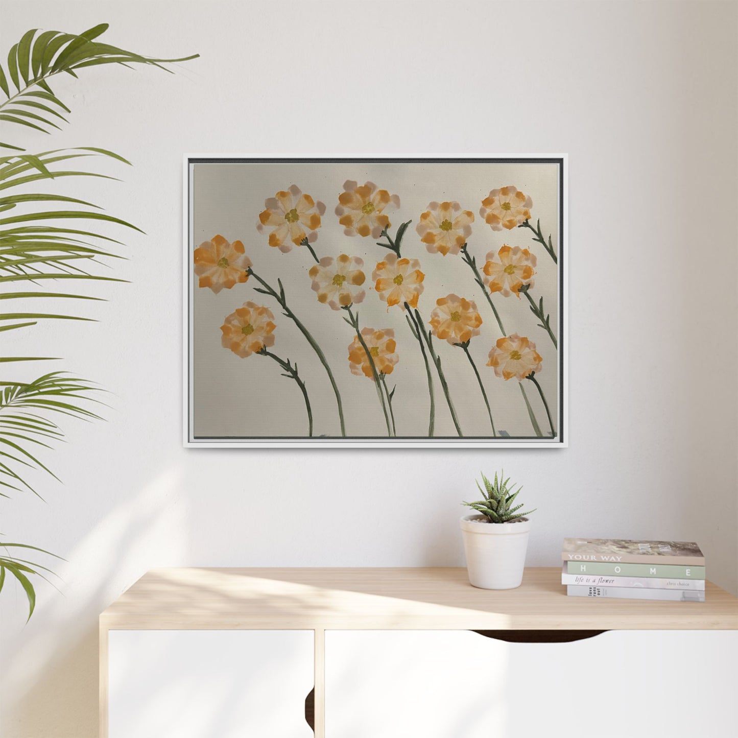 Matte Canvas, Framed (Multi-color)