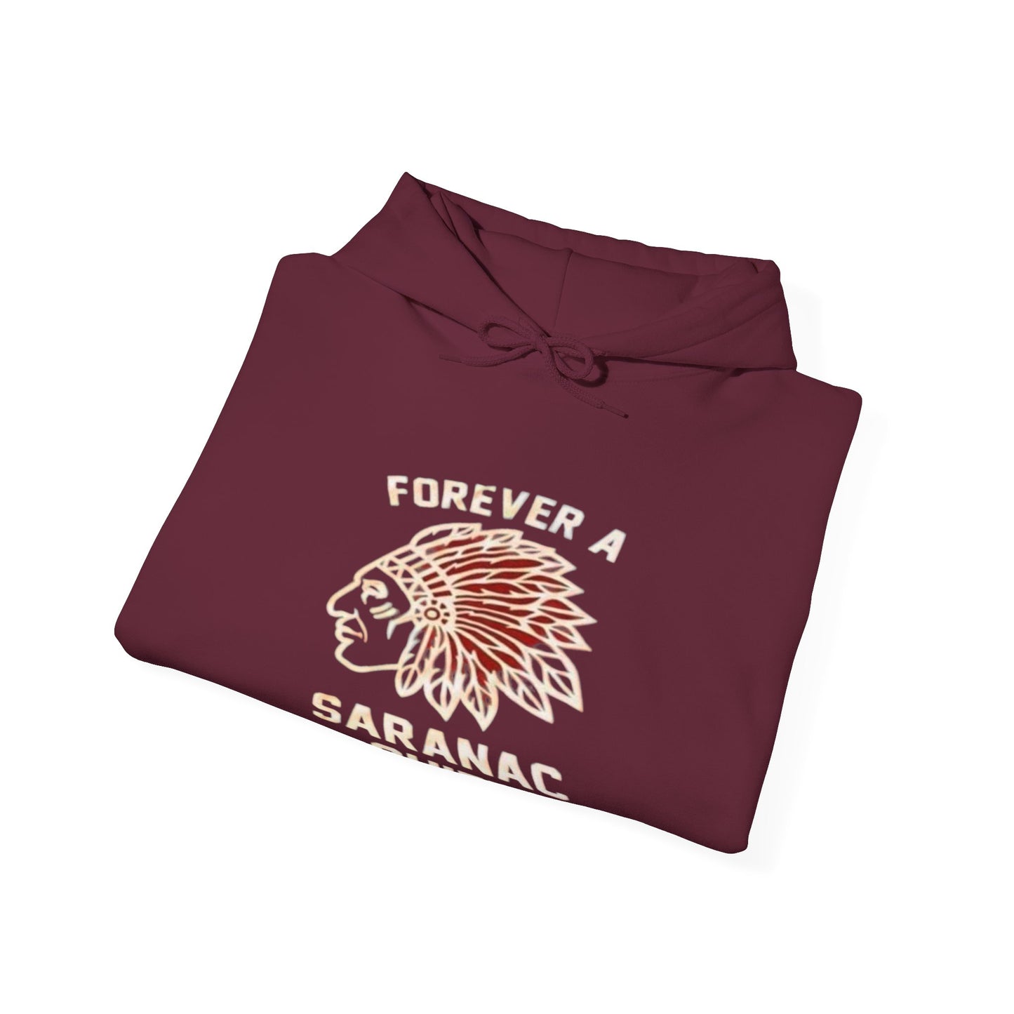 Forever a Saranac Chief Unisex Heavy Blend™ Hooded Sweatshirt