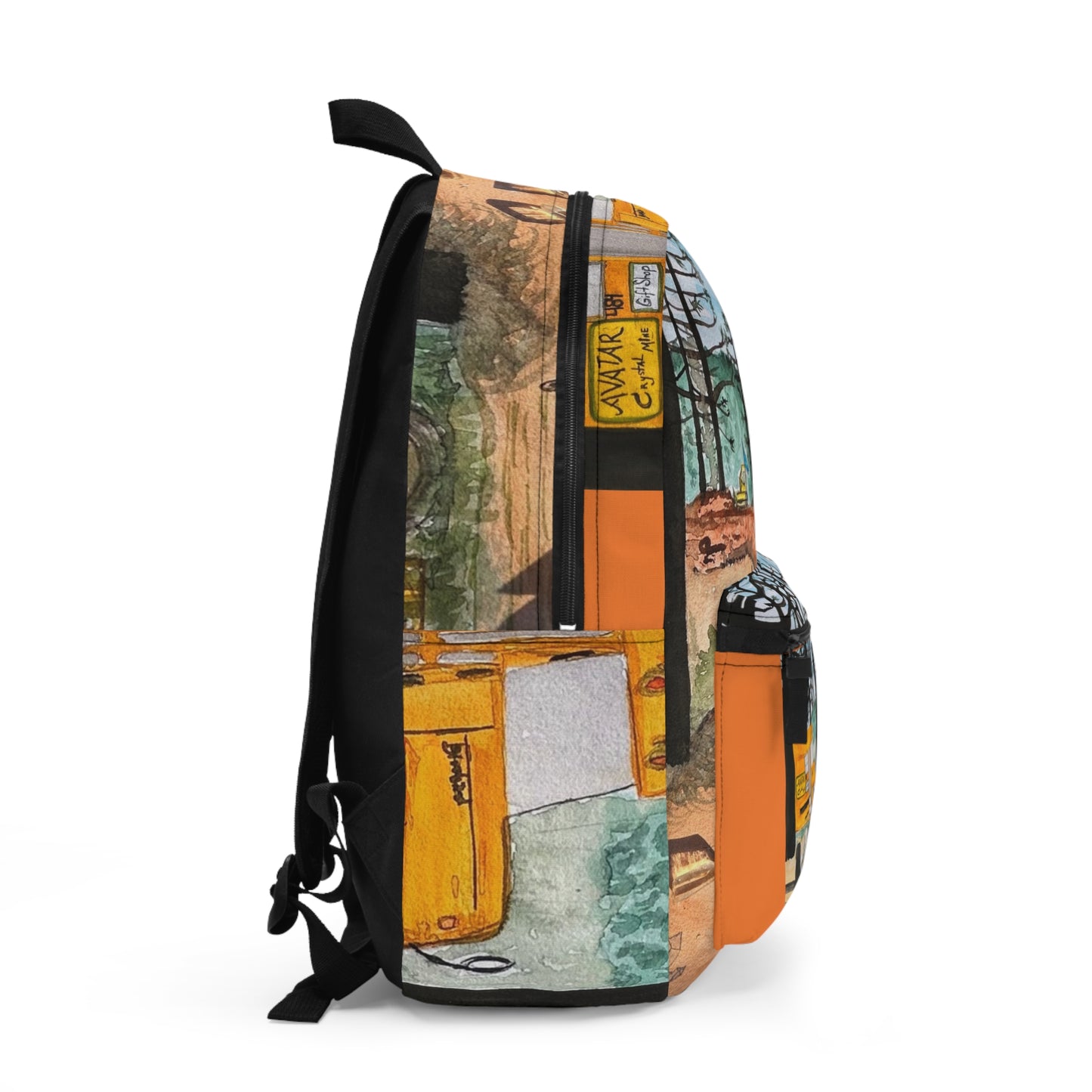 "Avatar Crystal Mine" Outdoor Adventure Backpack, Camping Gear, Hiking Bag, Nature Lover's Pack, Travel Accessory, Kids and Adults