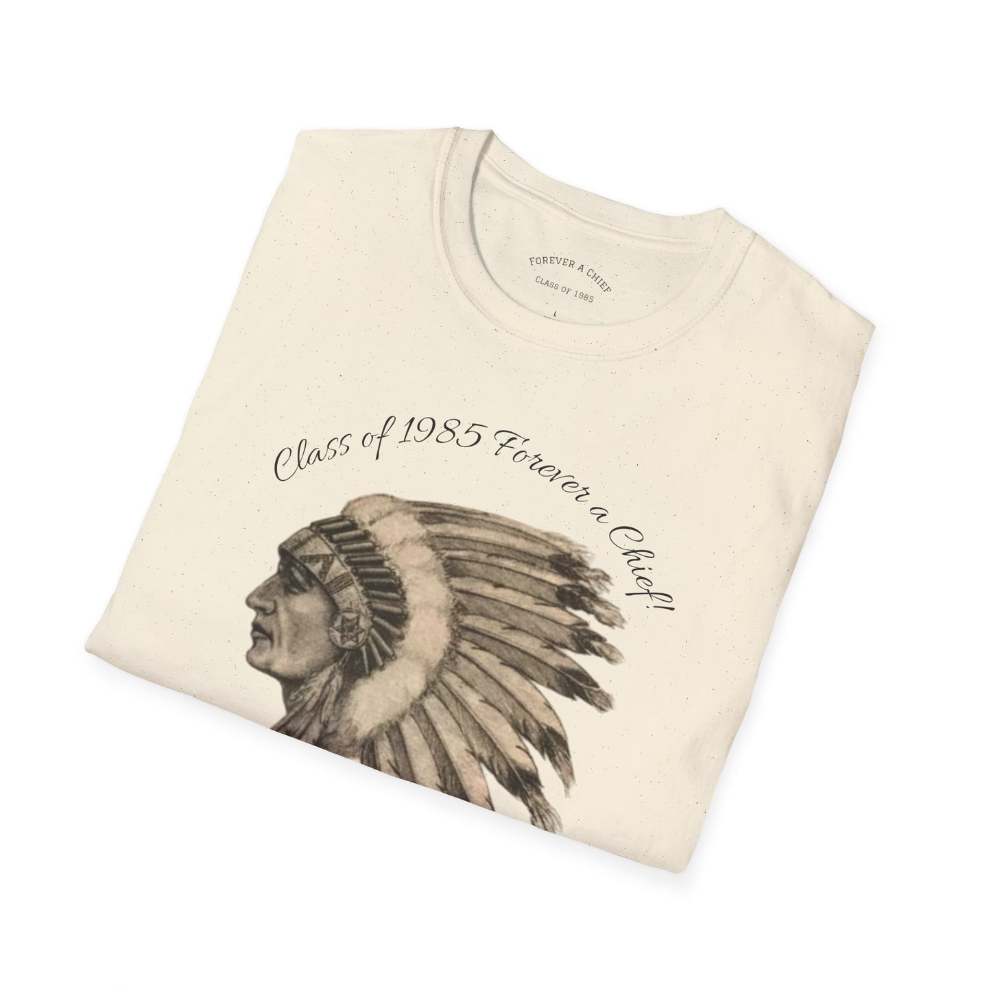 Saranac Chiefs Class of '85 Reunion Unisex T-Shirt - Nostalgic College Tee, Class of 1985 Spirit Wear, Forever a Chief Apparel, Vintage Fan Top