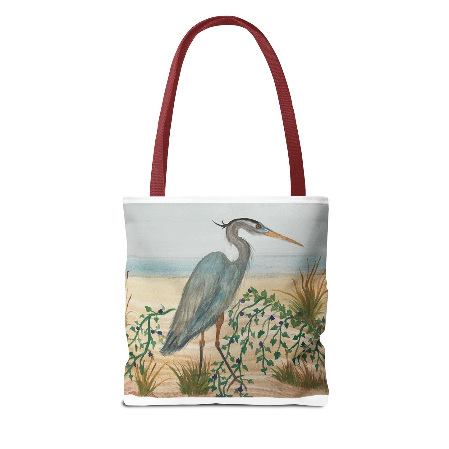 Blue Heron Juvenile Tote Bag (AOP)