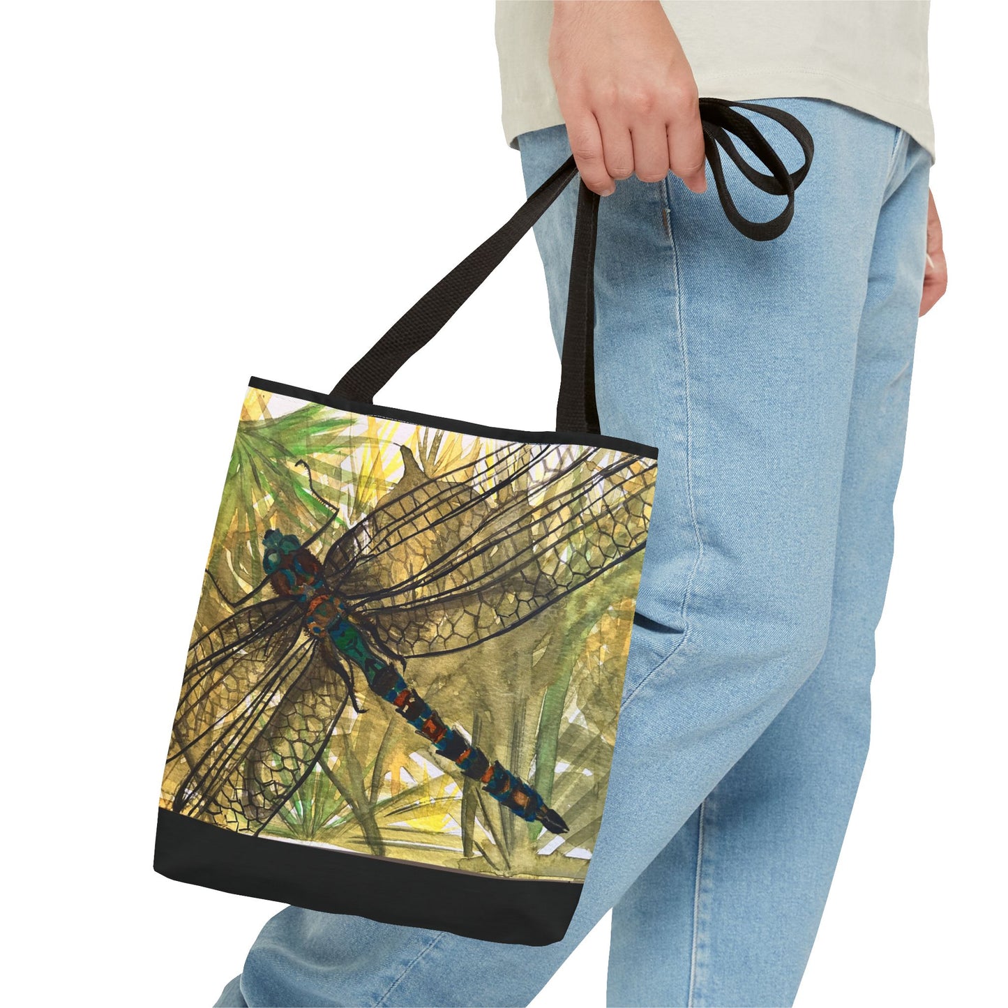 "Male Blue-Eyed Darner" of West & North Texas Tote Bag
