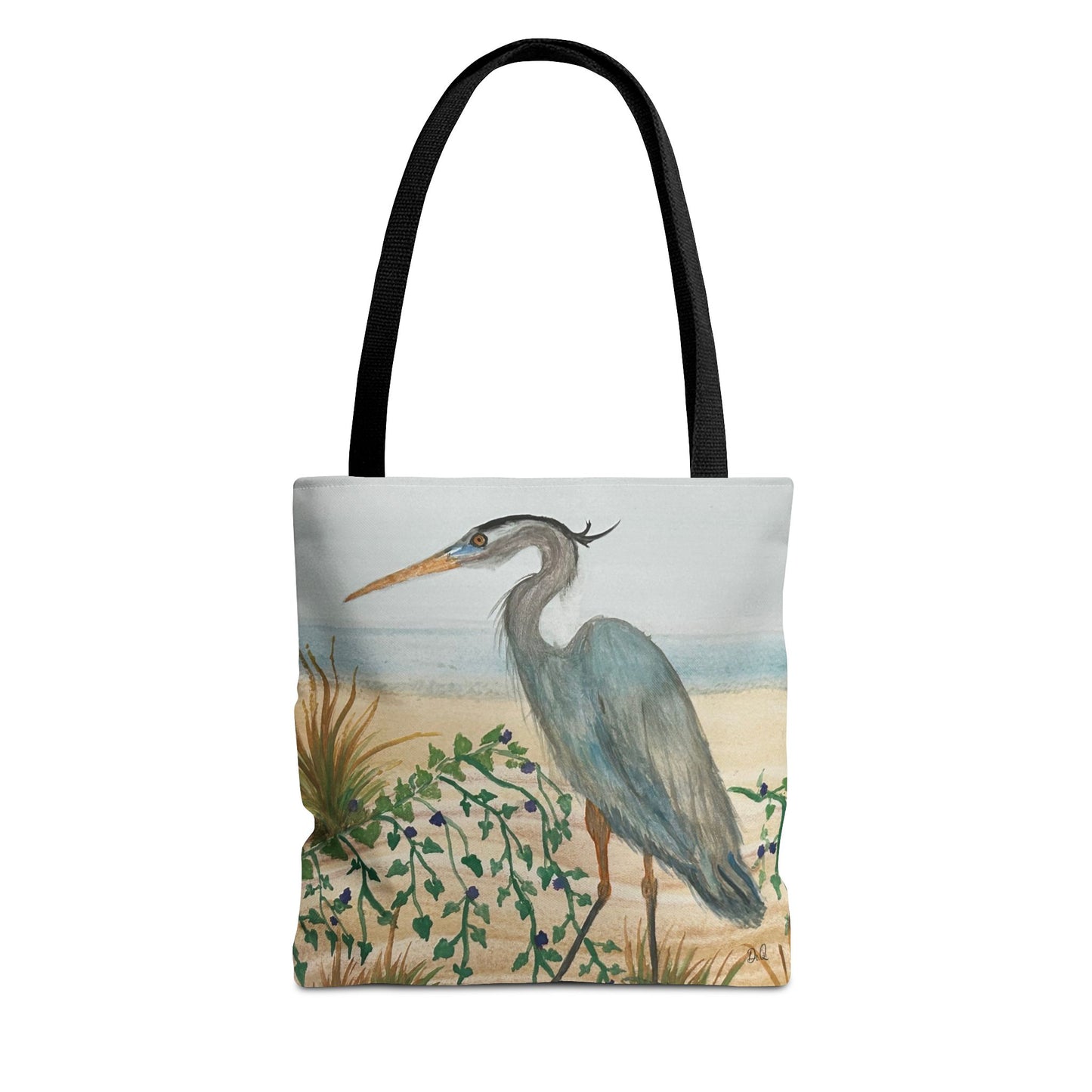 Blue Heron Juvenile Tote Bag (AOP)
