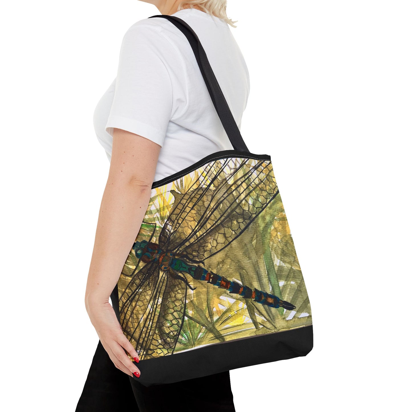 "Male Blue-Eyed Darner" of West & North Texas Tote Bag