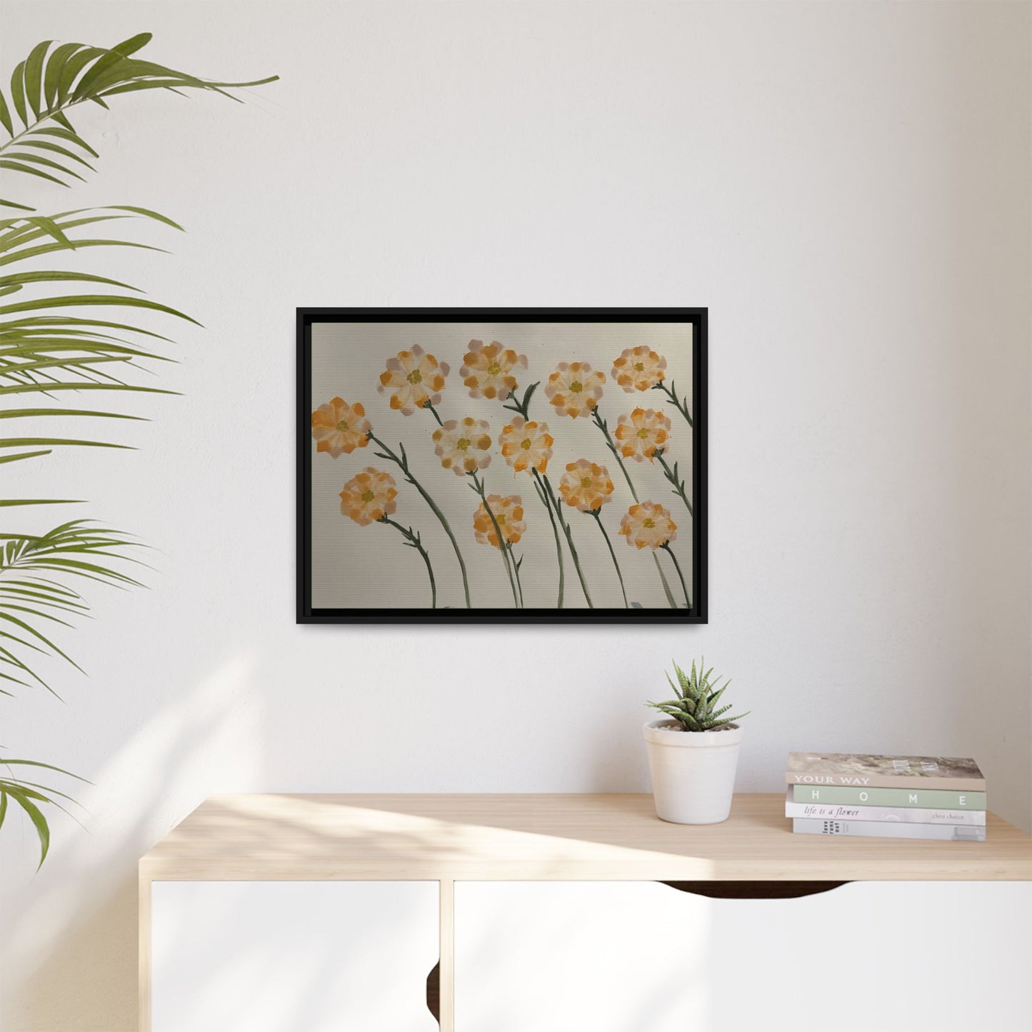 Matte Canvas, Framed (Multi-color)