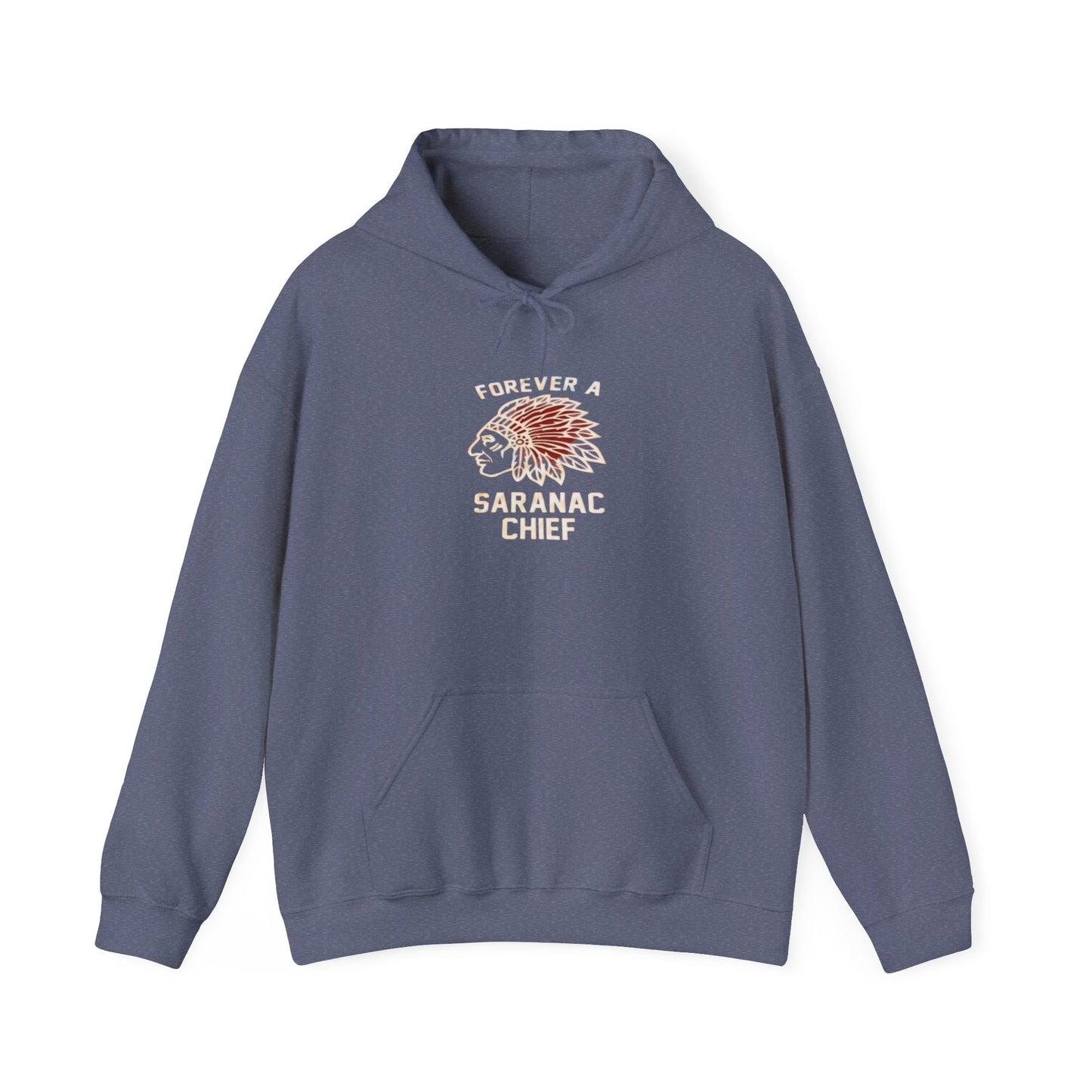 Forever a Saranac Chief Unisex Heavy Blend™ Hooded Sweatshirt